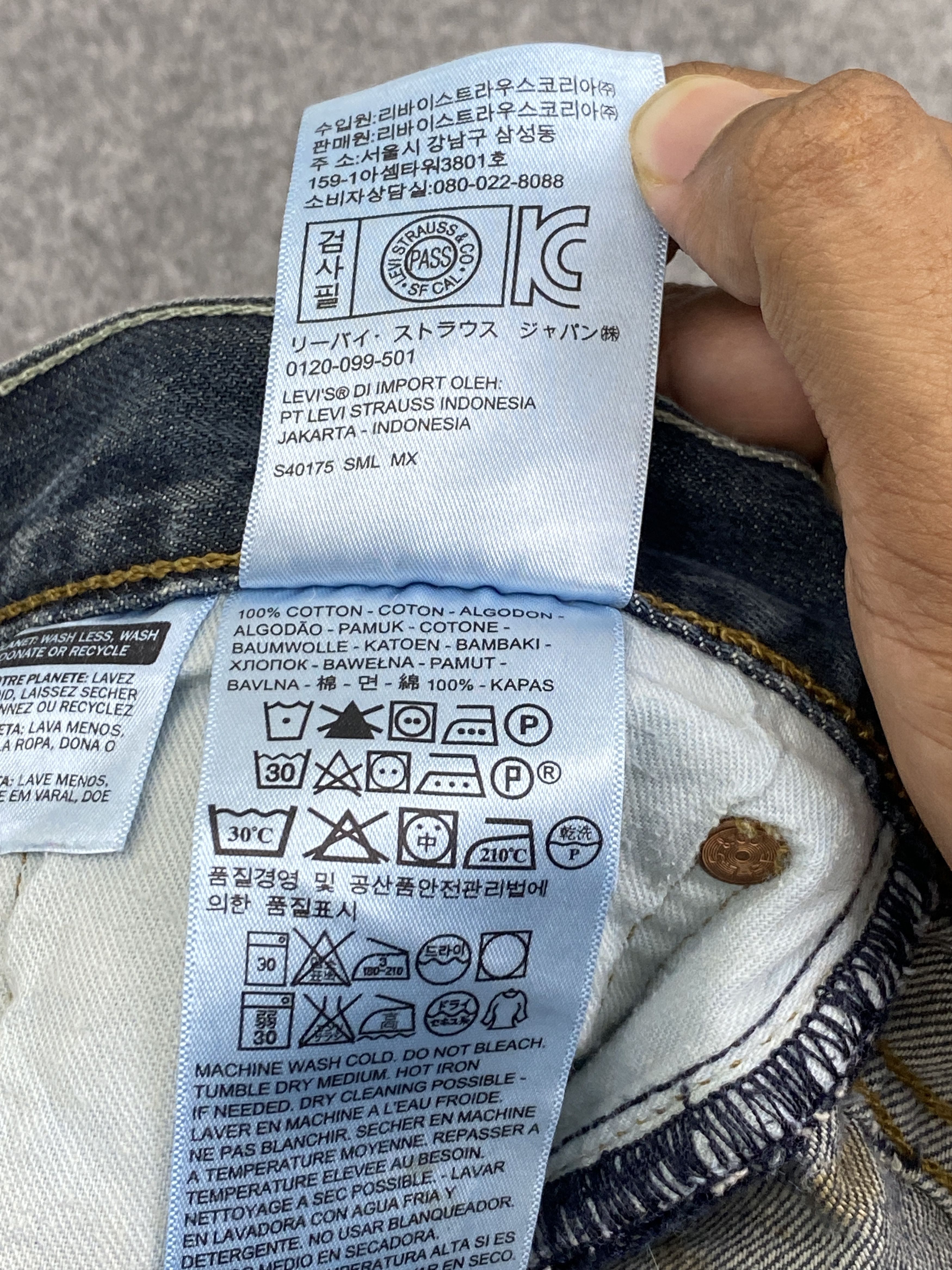 Levi's Vintage Levi's 501 XX Blue Denim Jeans DP2763 Size US 32 / EU 48 - 8 Thumbnail