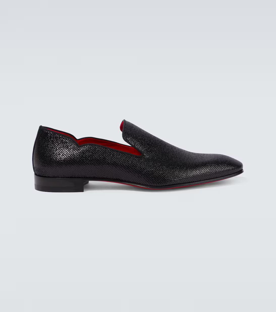 Christian Louboutin o1bcso1str1024 Dandy Chick Flat in Black Size US 10 / EU 43 - 1 Preview