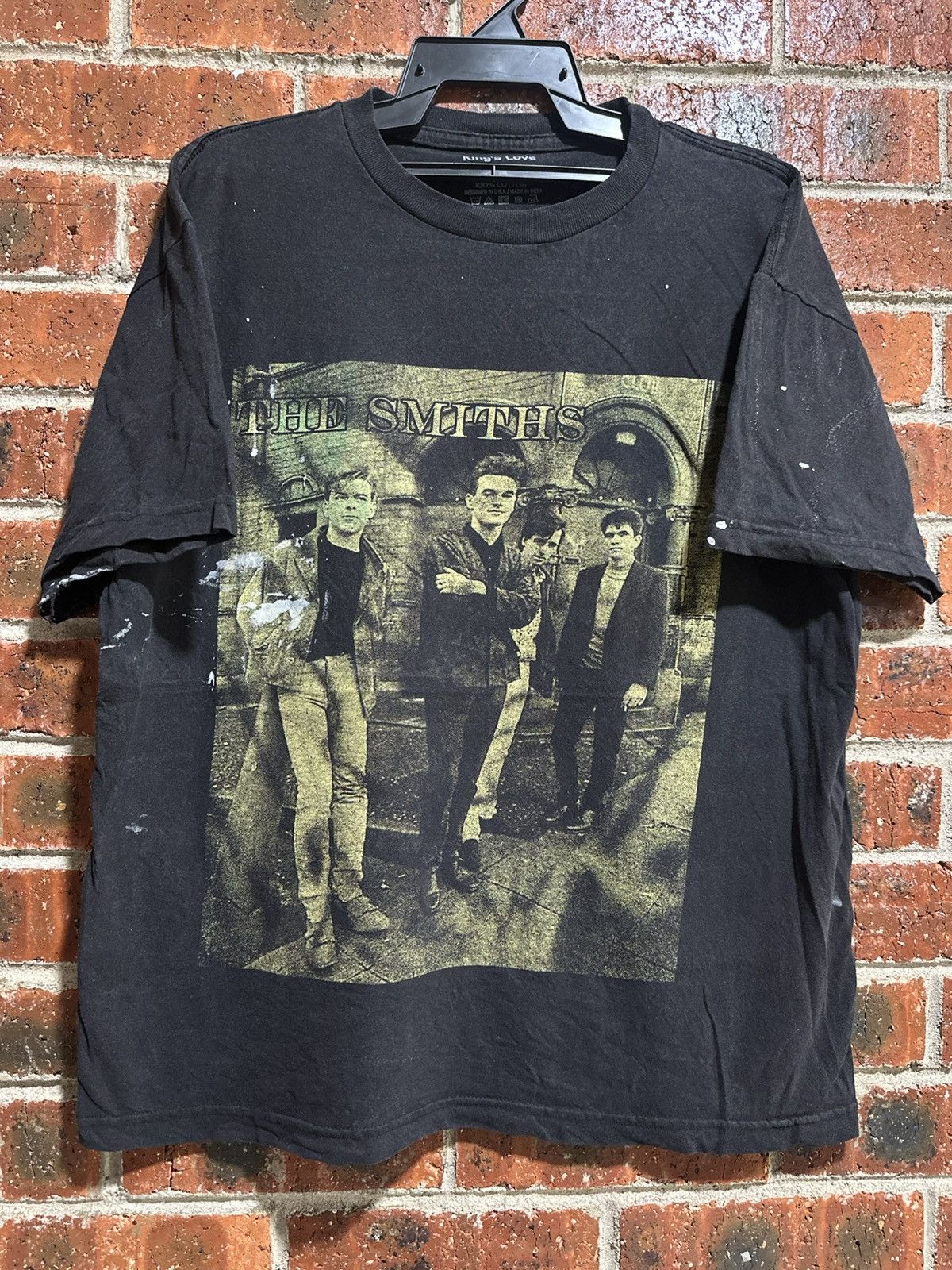 Band Tees Thrashed Vintage The Smiths Faded Tee Size US L / EU 52-54 / 3 - 1 Thumbnail