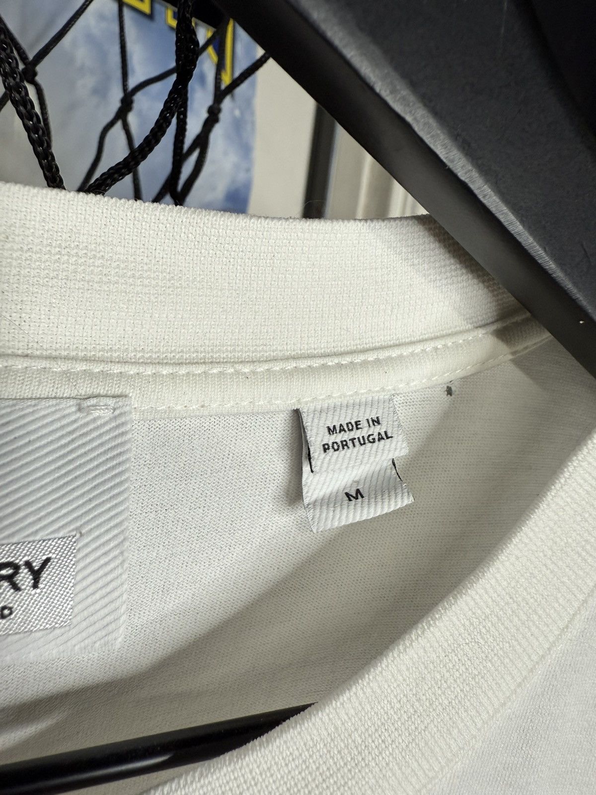 Burberry Burberry Kingdom T-Shirt White Spellout Tee Size Medium Size US M / EU 48-50 / 2 - 4 Thumbnail