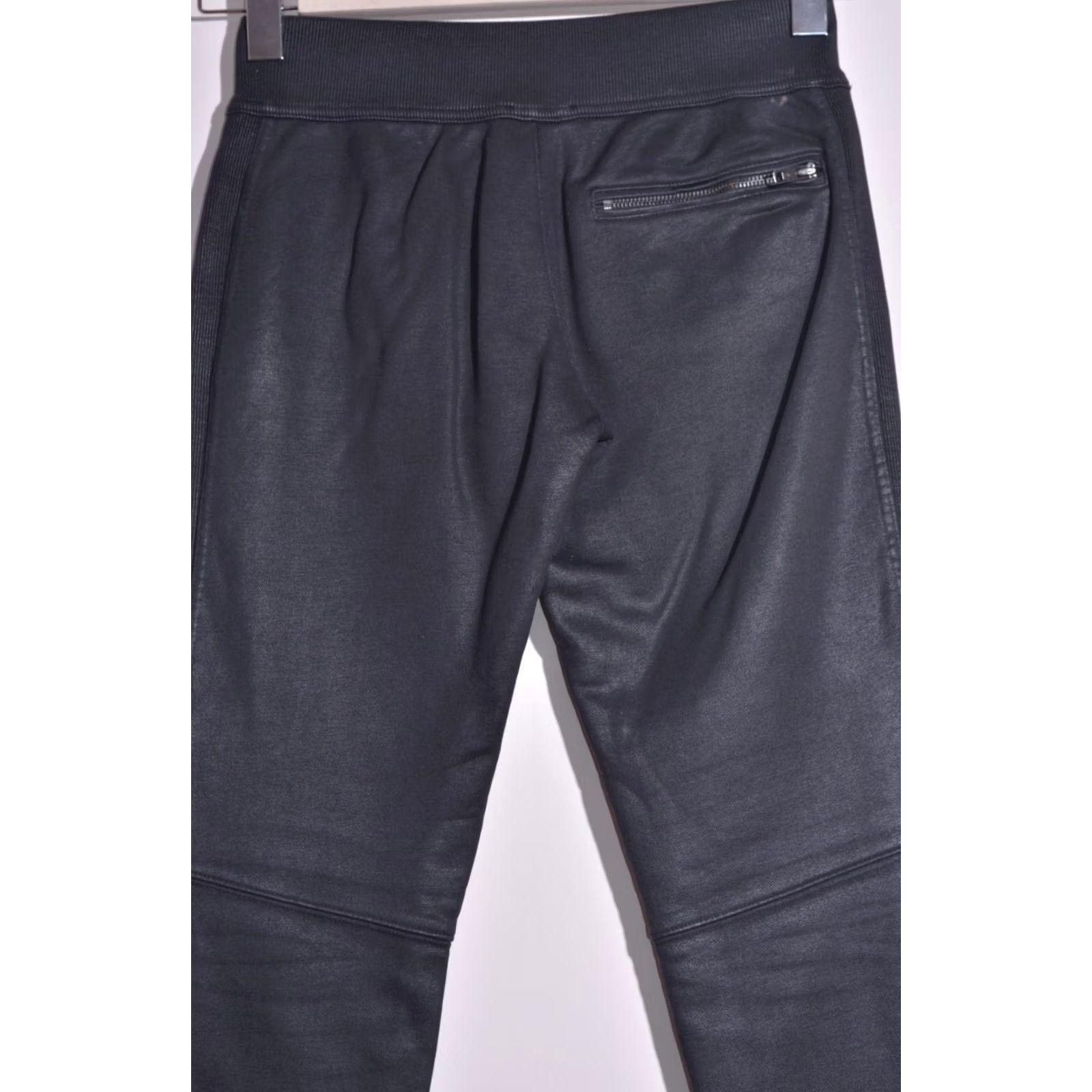 Polo Ralph Lauren Polo Ralph Lauren Women's Black Pants Trousers XS Wet Look Size 26" / US 2 / IT 38 - 4 Thumbnail