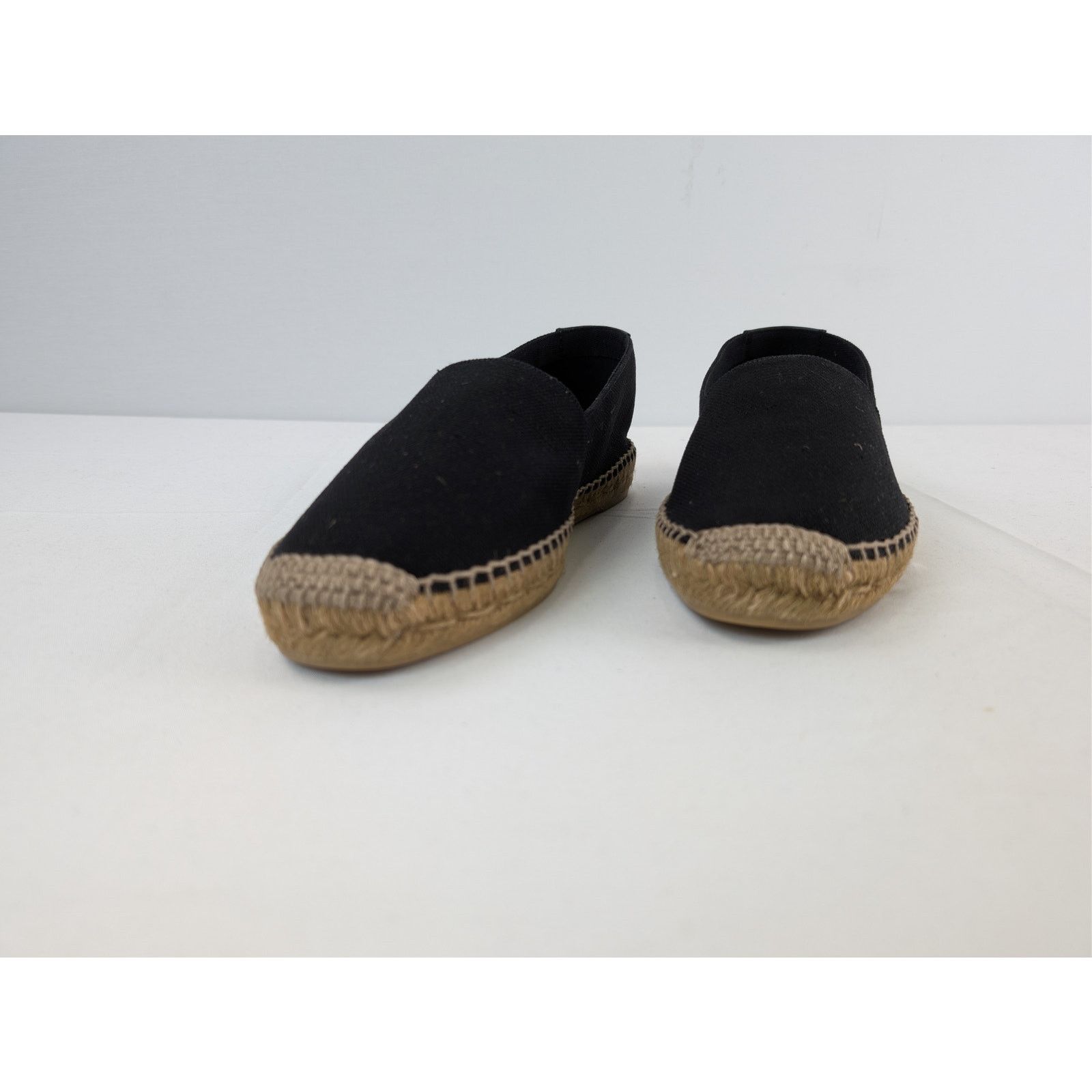Saint Laurent Paris o1rshd1 Saint Laurent Canvas Espadrilles Slip On Shoes Black Size US 7.5 / EU 40-41 - 7 Thumbnail