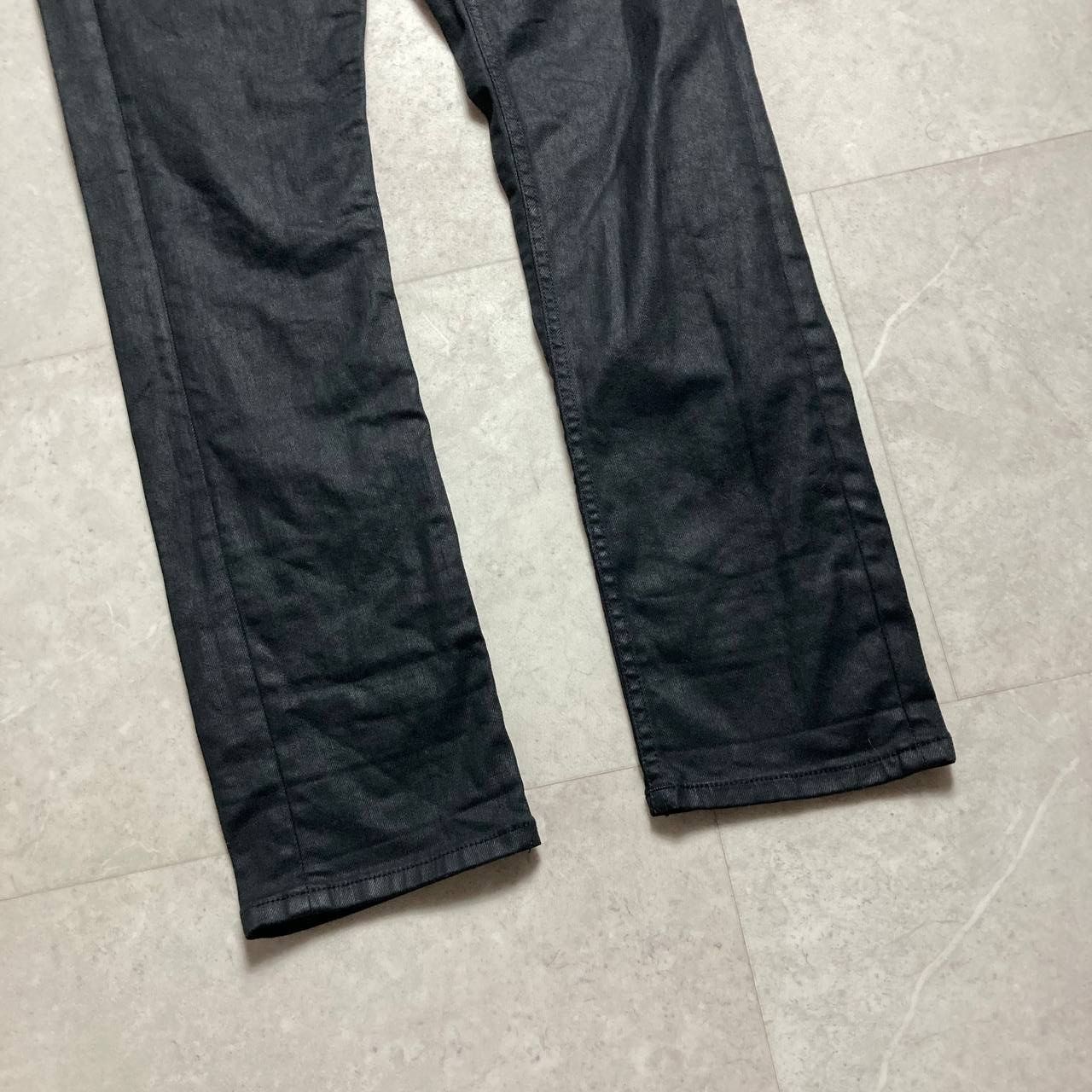 Nudie Jeans Nudie Jeans Thin Finn Back 2 Black 12Oz Selvage Size US 30 / EU 46 - 2 Thumbnail