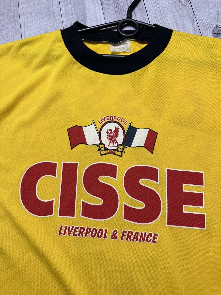 Other Vintage Soccer tee Cisse Liverpool France rare size M Size US M / EU 48-50 / 2 - 6 Thumbnail