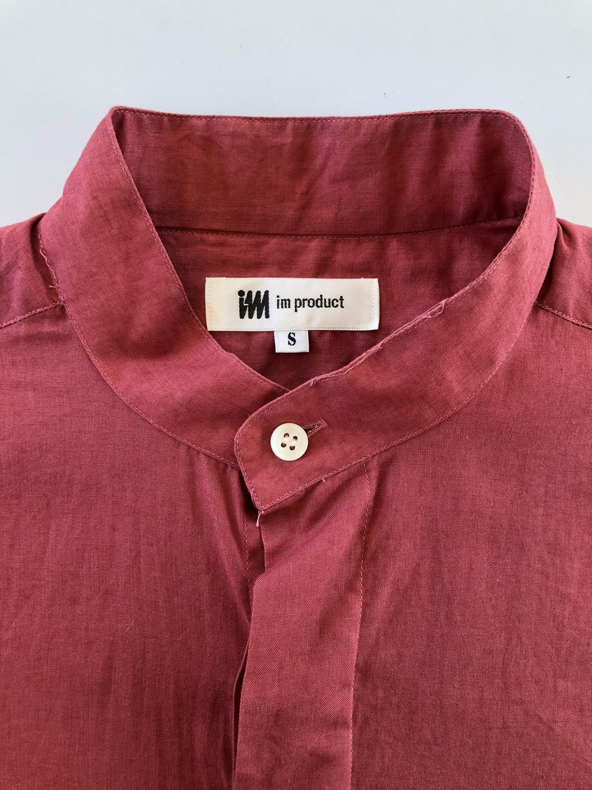 Issey Miyake Issey Miyake Mandarin Collar Button Up Shirt Size US S / EU 44-46 / 1 - 7 Thumbnail