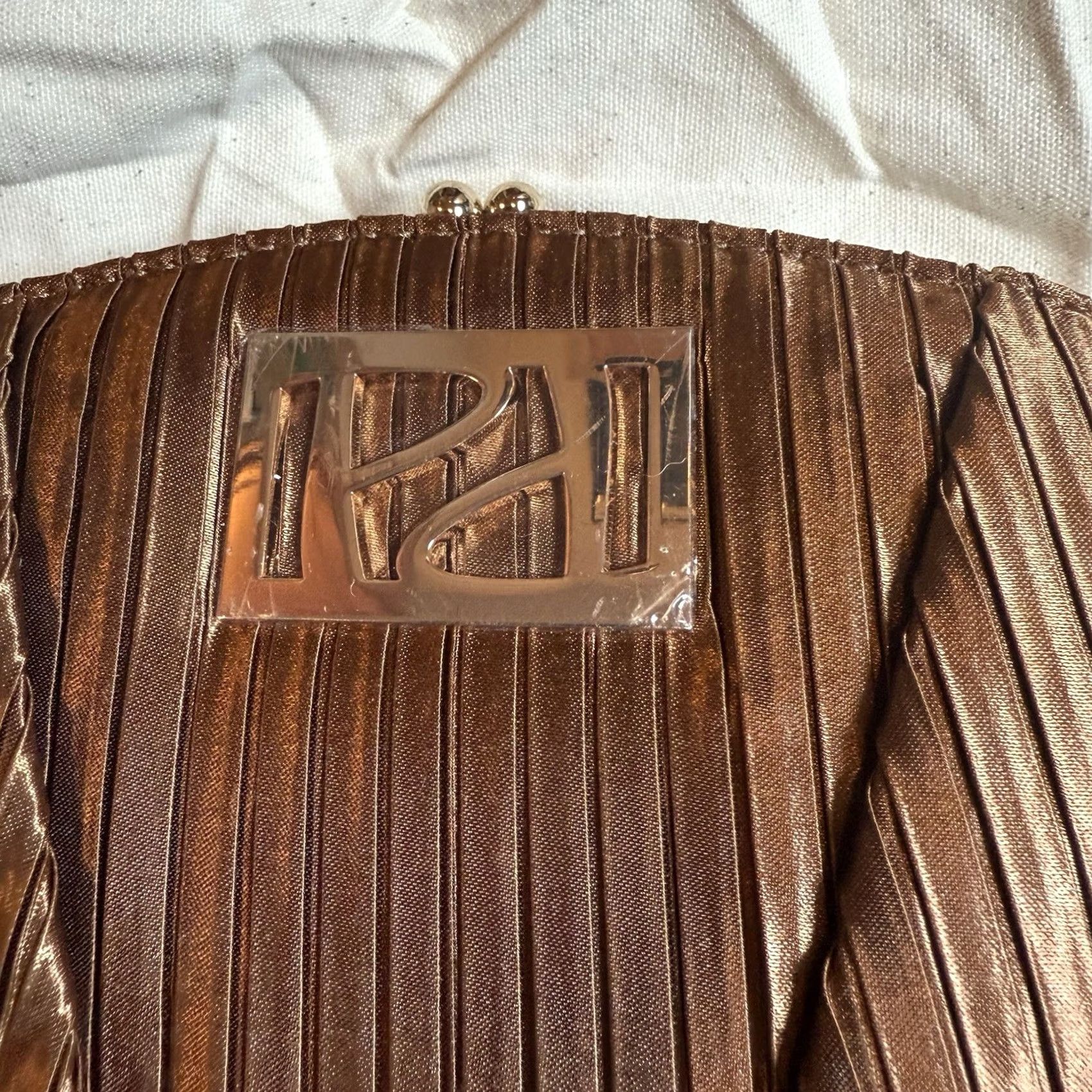 Panerai Panera Clutch Handbag Wallet Faux Leather Brown Women Purse The Croissant Thermal New In Bag Clutch Women's Bag Brown Panera Size ONE SIZE - 5 Thumbnail