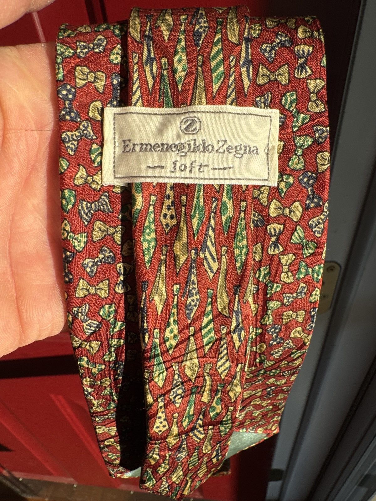 Ermenegildo Zegna Tie made in Italy Size ONE SIZE - 3 Thumbnail
