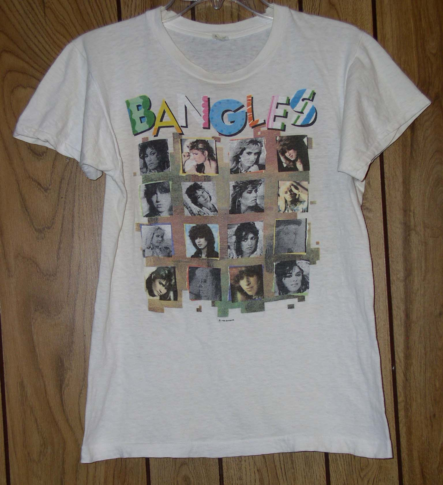 Band Tees Bangles Concert Shirt 1986 Different Light Single Stitched Size US XL / EU 56 / 4 - 1 Thumbnail