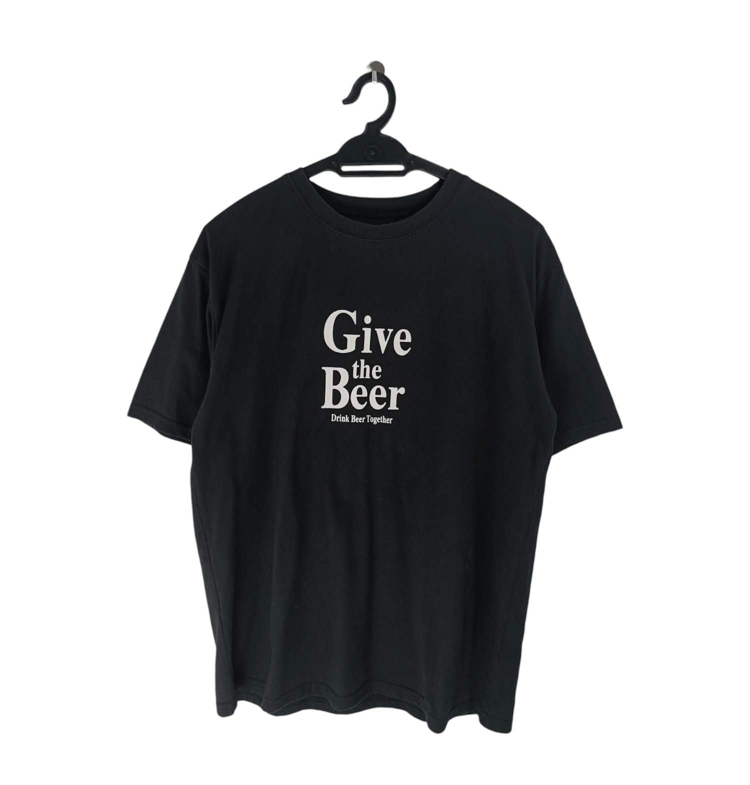 Vintage VINTAGE GIVE THE BEER FUNNY HUMOR ADULT TEE Size US M / EU 48-50 / 2 - 1 Thumbnail