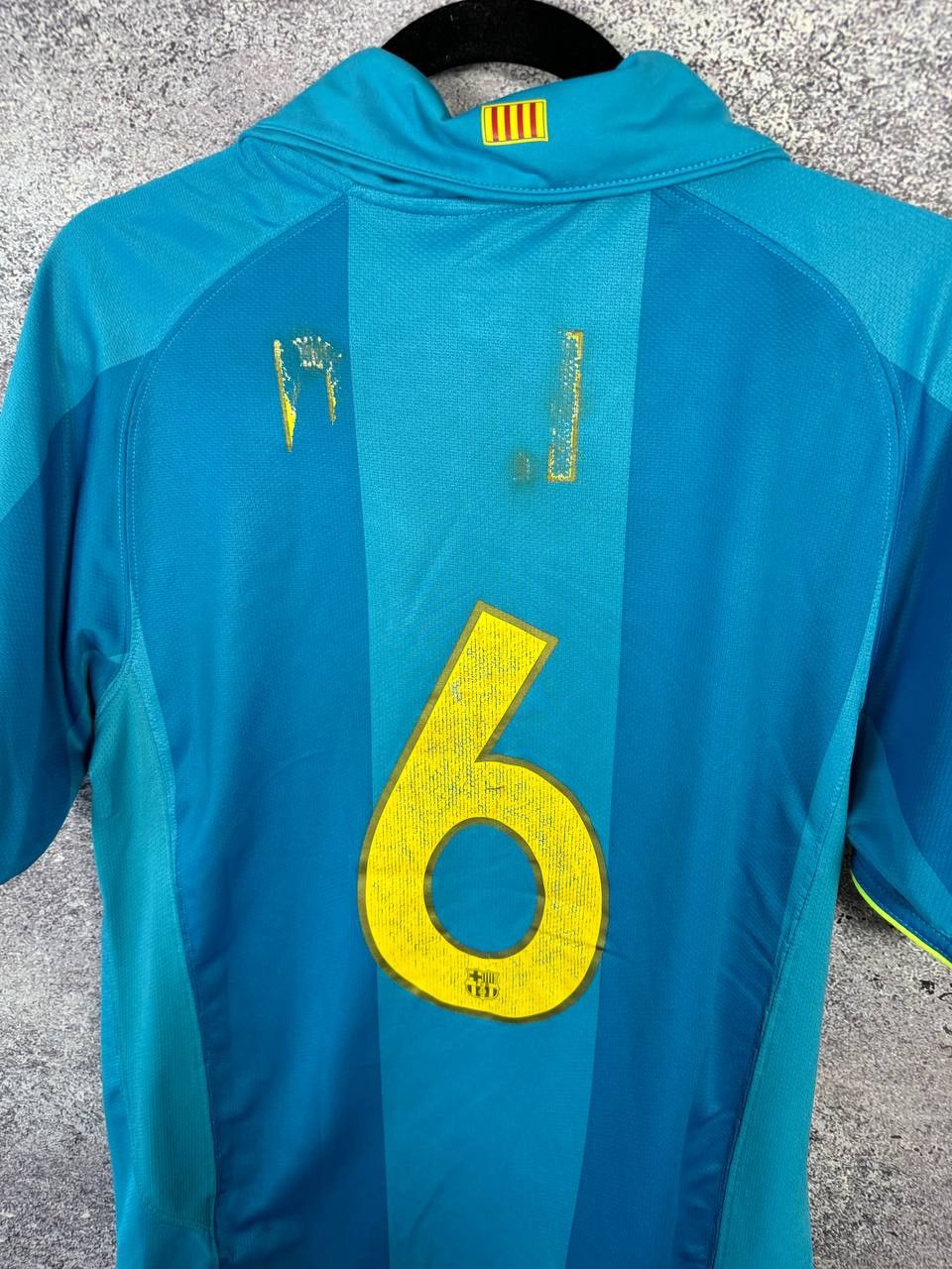 Nike Vintage FC Barcelona 2007/08 Nike Soccer Jersey Size US S / EU 44-46 / 1 - 13 Thumbnail