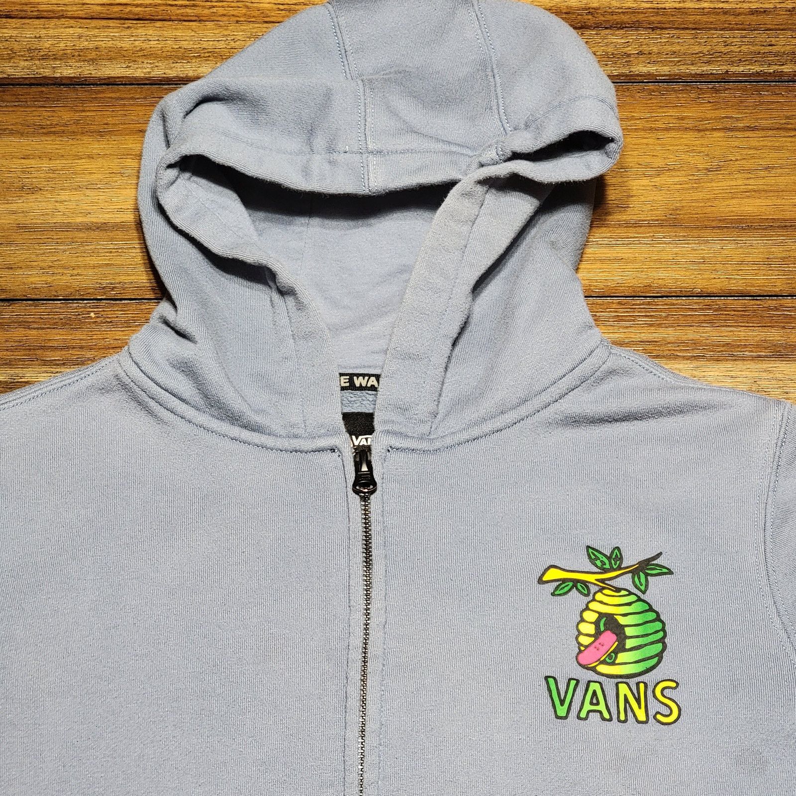 Vans VANS LS Hooded Full Zip Jacket "Buzz Off The Wall" - Medium Size M / US 6-8 / IT 42-44 - 4 Thumbnail