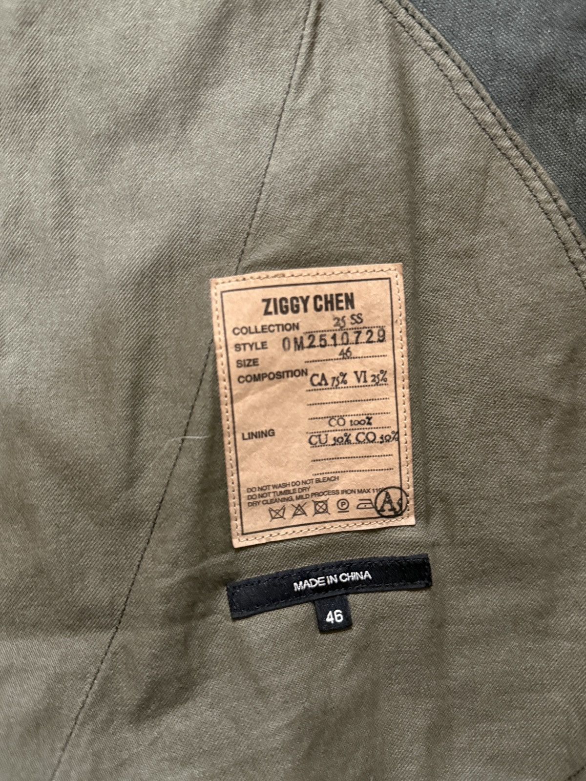 Ziggy Chen Ziggy Chen SS25 Shirt Jacket - 0M2510729 Size US M / EU 48-50 / 2 - 9 Thumbnail