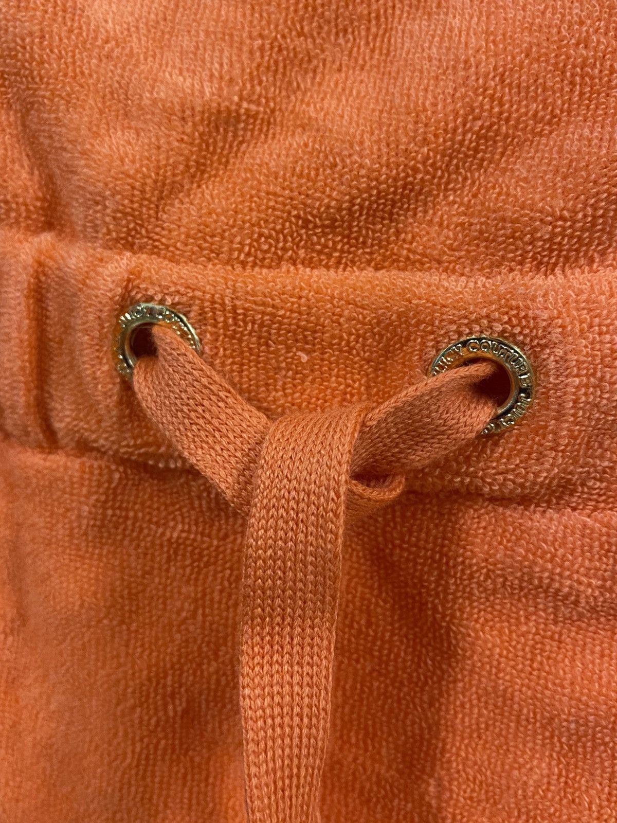 Juicy Couture Juicy Couture Safety Orange Halter Top Terry Size: petite S Size S / US 4 / IT 40 - 7 Thumbnail