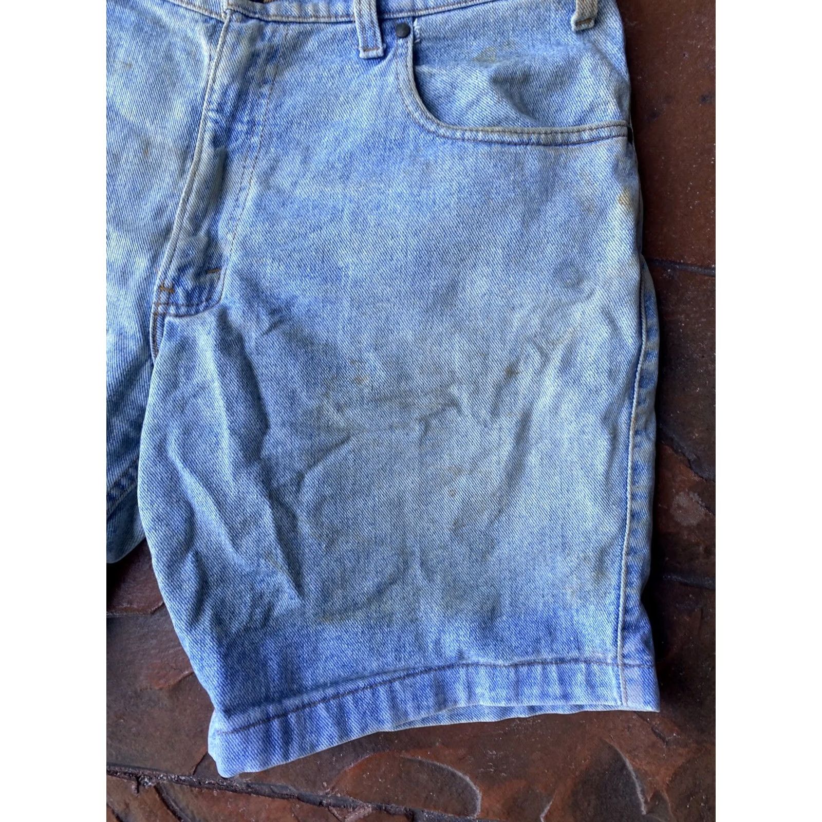 Levi's VINTAGE Levi's 545 Gold Tab Denim Jean Shorts Mens 34 Loose Fit Blue 90s USA Mens Size US 34 / EU 50 - 6 Thumbnail