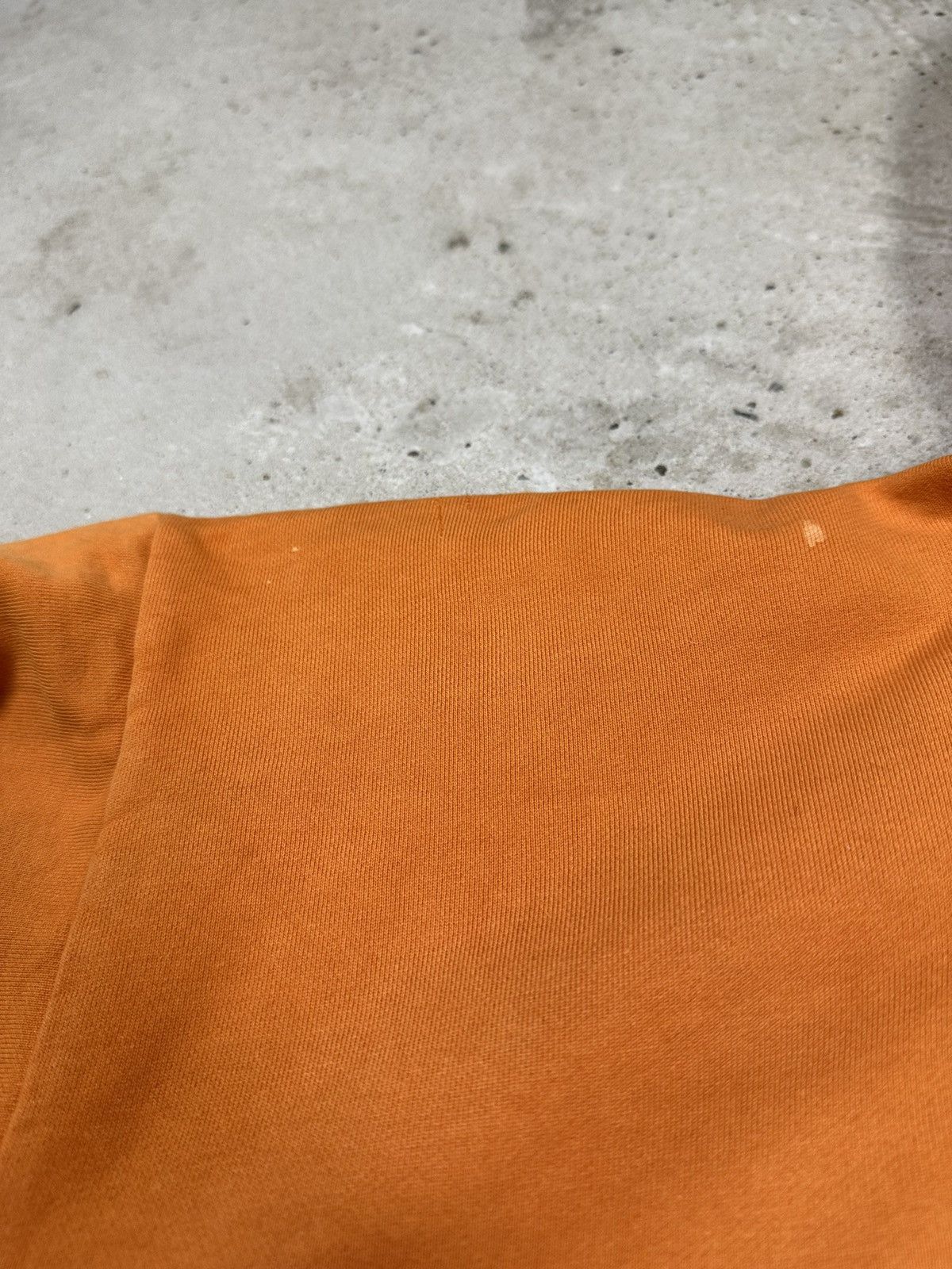 Diesel × Vintage Vintage Diesel Big Logo Reworked Boxy Orange Hoodie Size US L / EU 52-54 / 3 - 11 Thumbnail