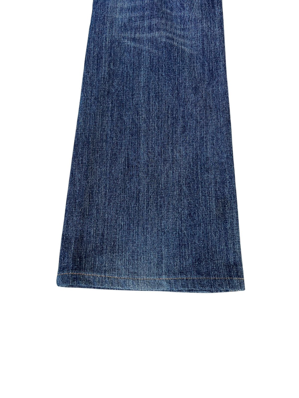 14th Addiction Edge Rupert Japan Faded Denim Bootcut Jeans Flare Size US 32 / EU 48 - 17 Thumbnail