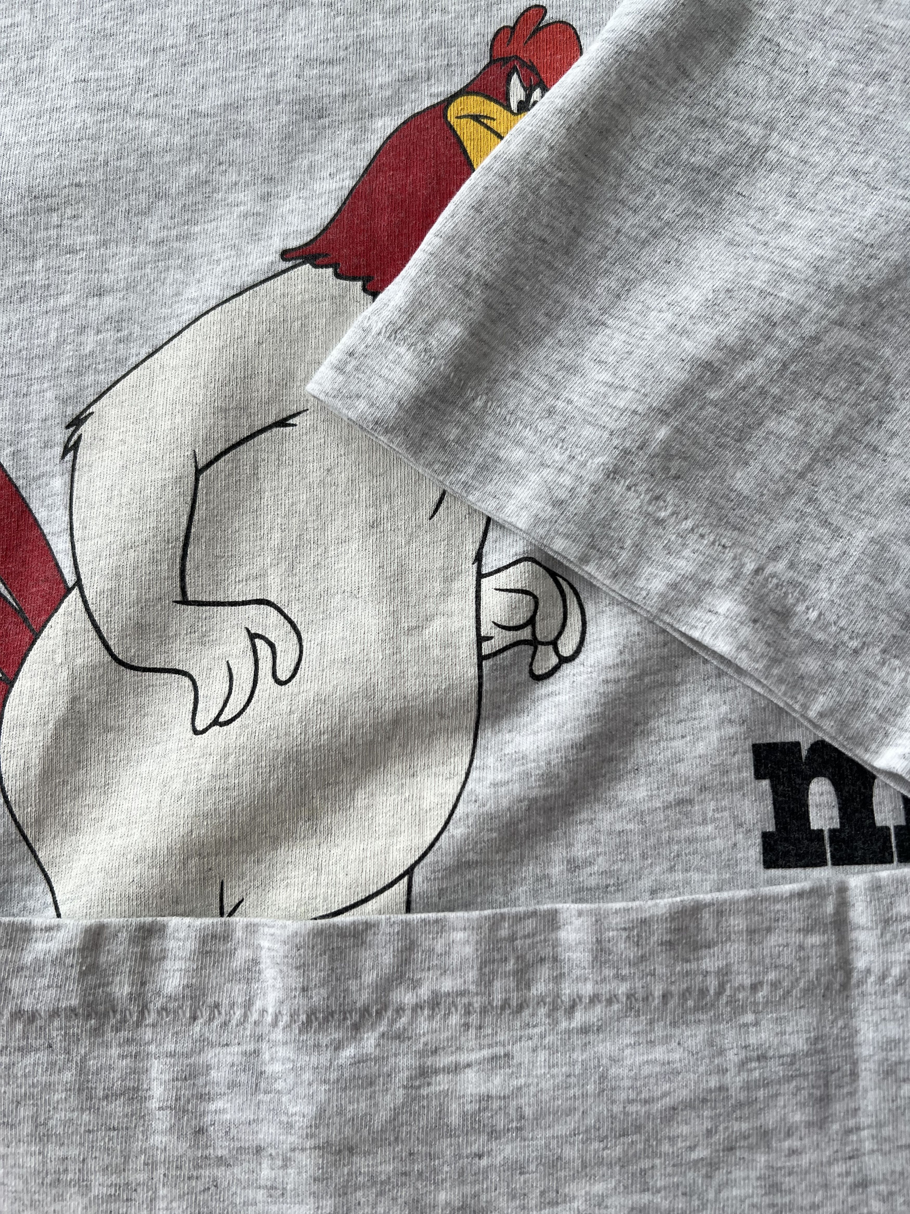 Warner Bros Vintage 1995 Foghorn Leghorn Looney Tunes Cartoon T-shirt Size US M / EU 48-50 / 2 - 6 Thumbnail