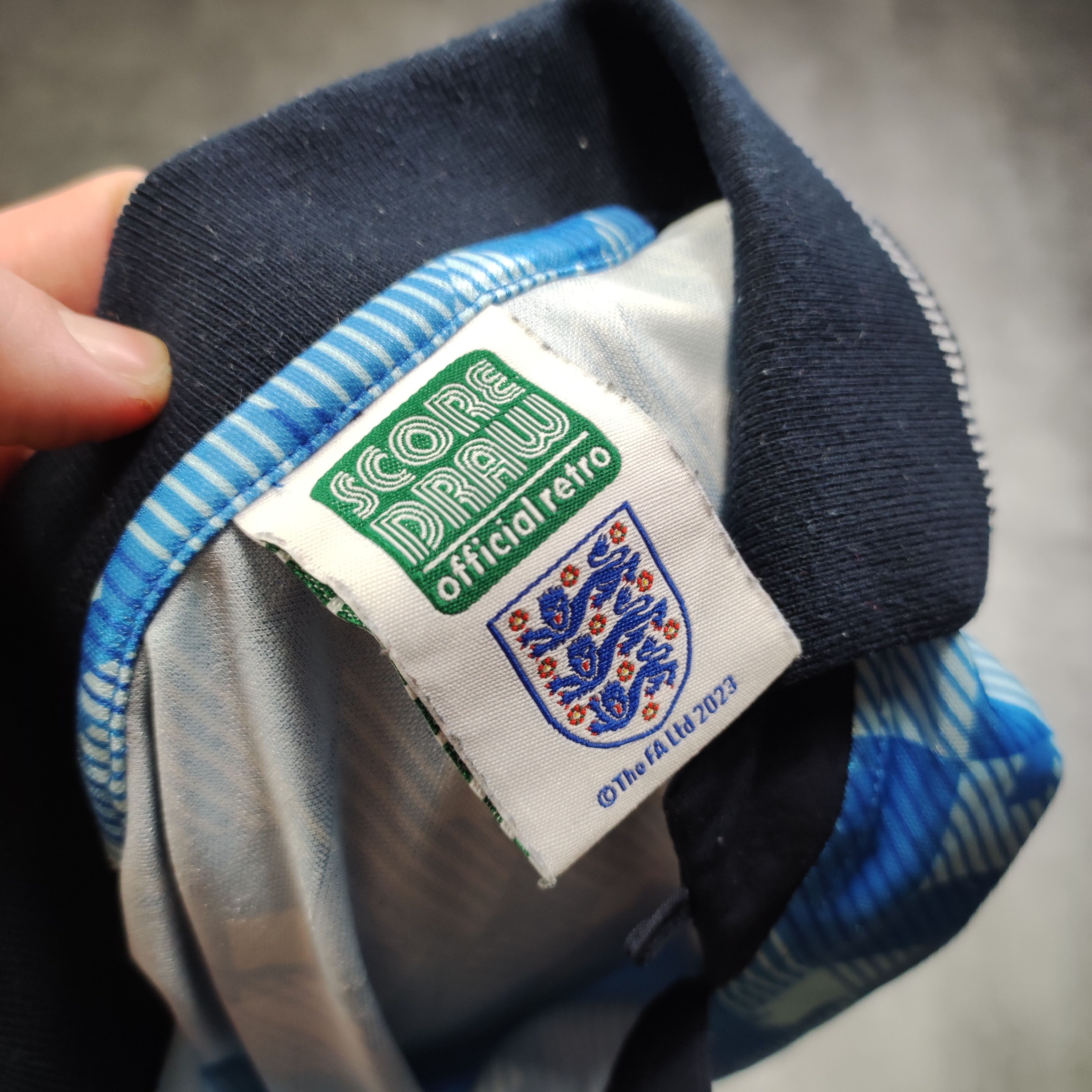 Vintage Vintage RARE 90s England National Team Football Jersey Size US S / EU 44-46 / 1 - 7 Thumbnail