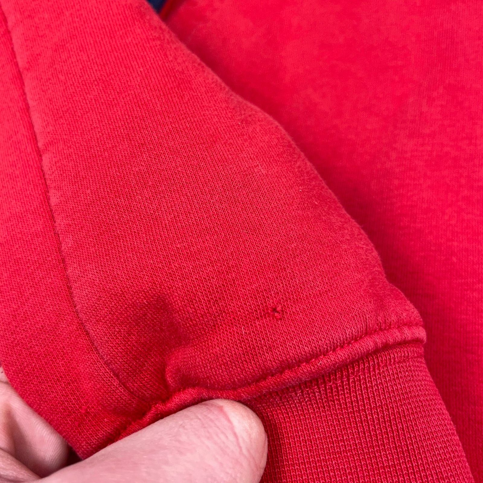 Nike × Vintage Vintage Nike Spellout Hoodie Sweatshirt Size S Red 00s Size US S / EU 44-46 / 1 - 7 Thumbnail