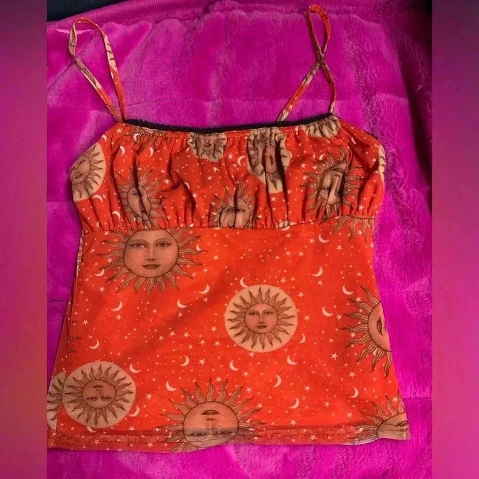 Urban Outfitters Red sun tank top Size XS / US 0-2 / IT 36-38 - 2 Thumbnail