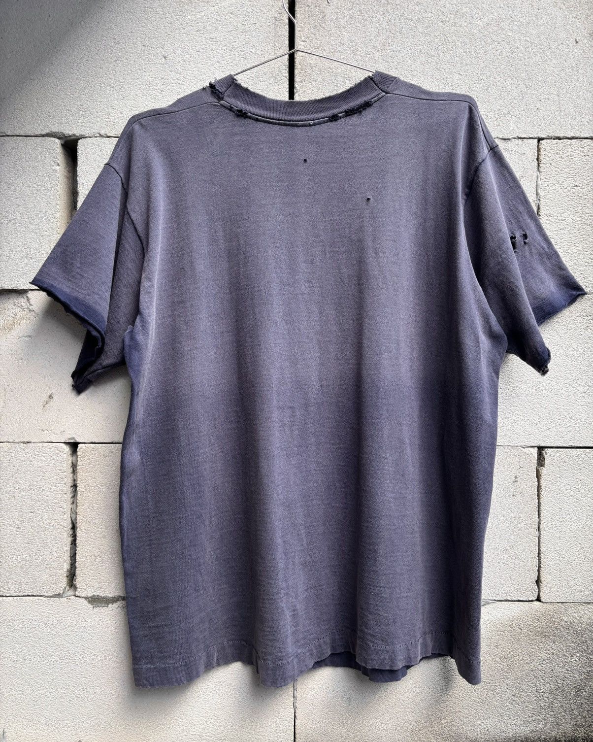 Vintage Thrashed MICHIGAN Sun Faded Tee Shirt Distressed ERD Size US XL / EU 56 / 4 - 8 Thumbnail