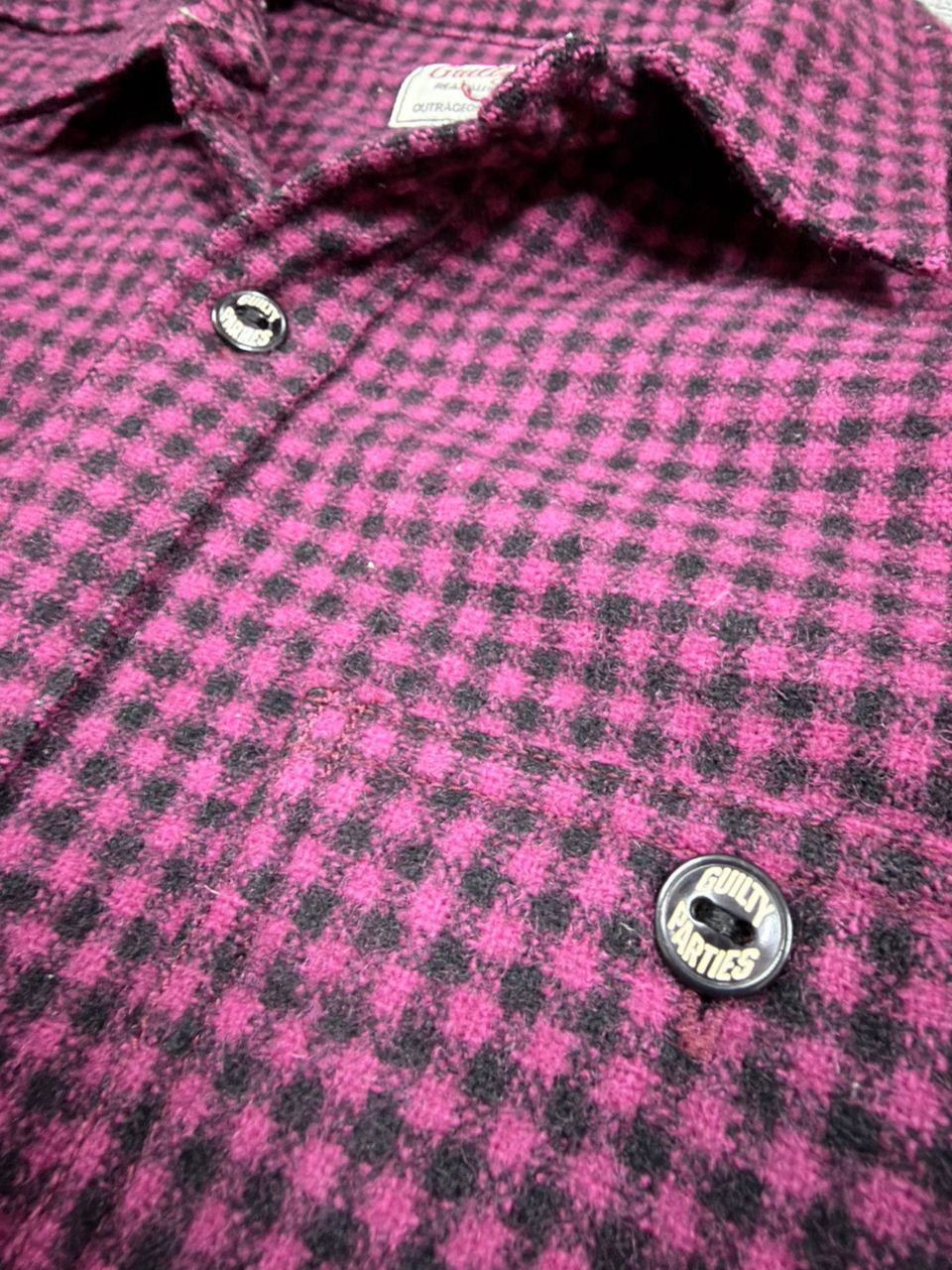 Wacko Maria Wacko Maria Guilty Parties painted Houndstooth flannel Red Size US M / EU 48-50 / 2 - 16 Thumbnail
