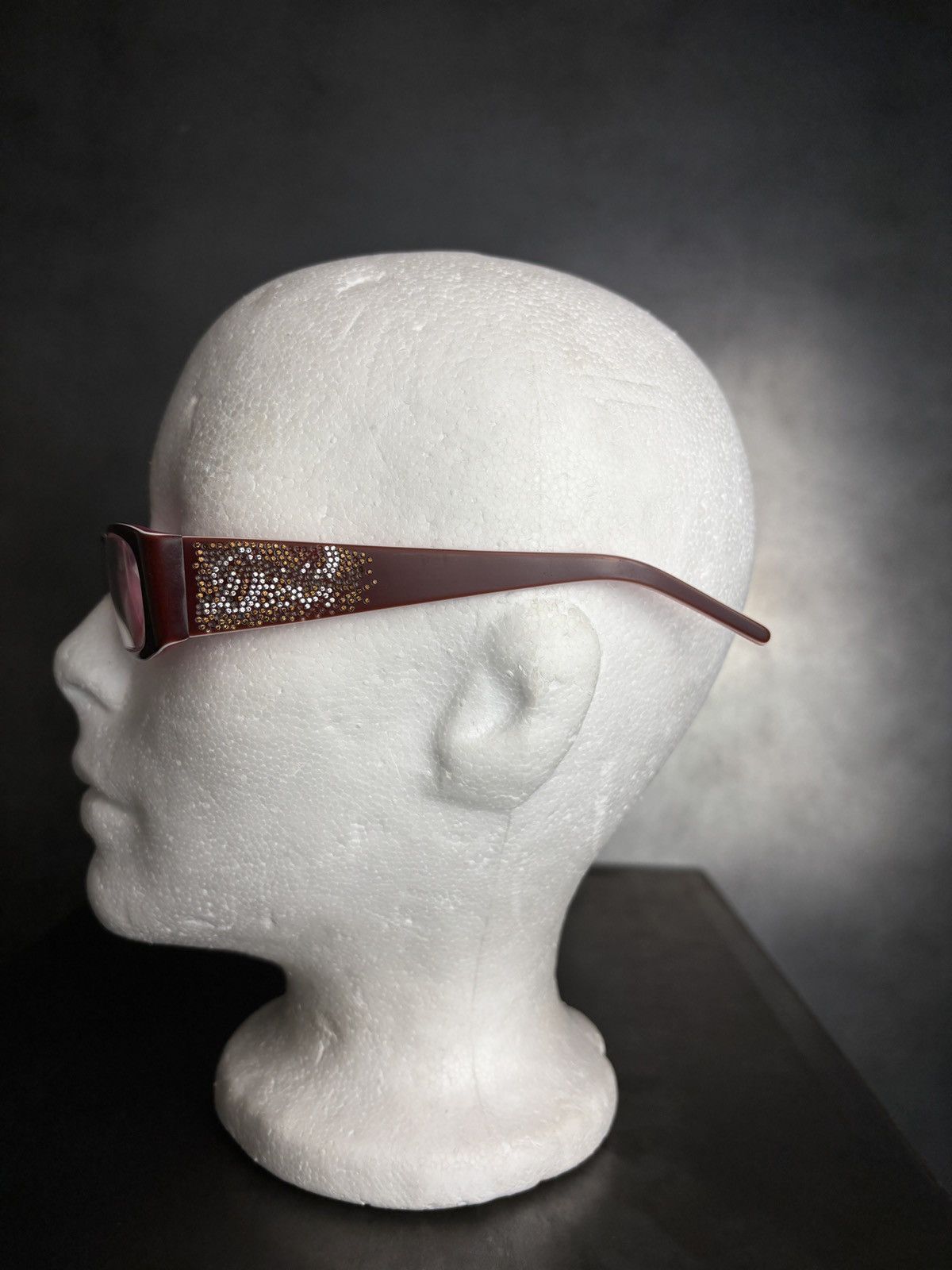 Dolce & Gabbana 2000s Dolce & Gabbana Glasses Frames Vintage Designer Strass Size ONE SIZE - 17 Thumbnail