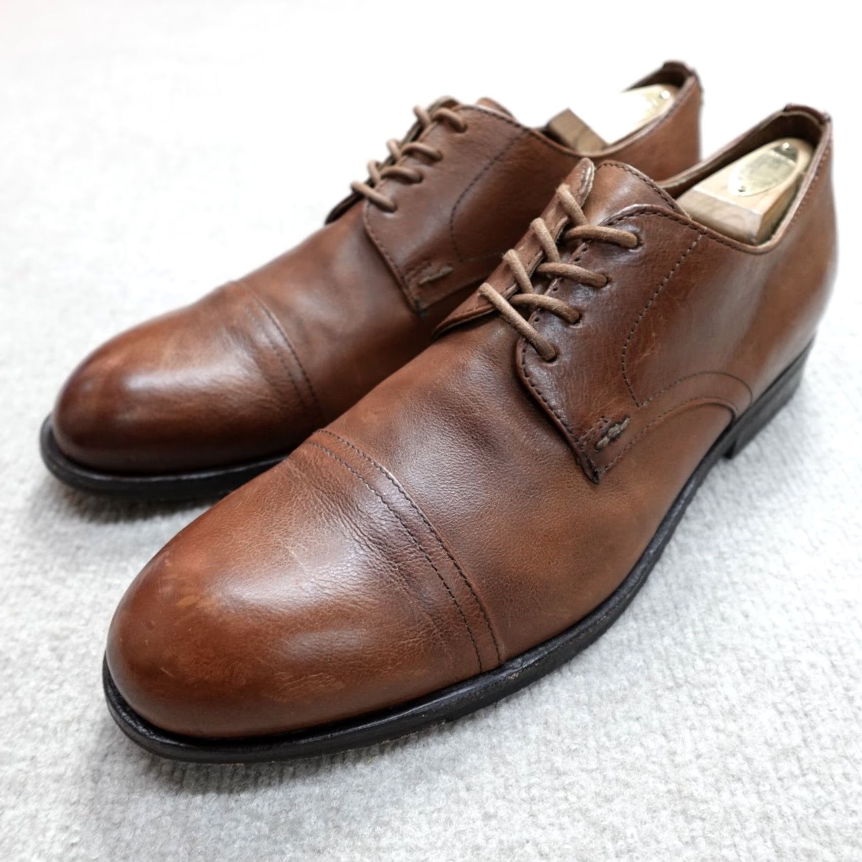 Frye Frye Mens Shoes 11D Brown Cap Toe Bowery Oxford Leather Casual Workwear Mens Shoes Bowery Cap Toe Brown 11D Frye Oxford Leather Size ONE SIZE - 2 Thumbnail