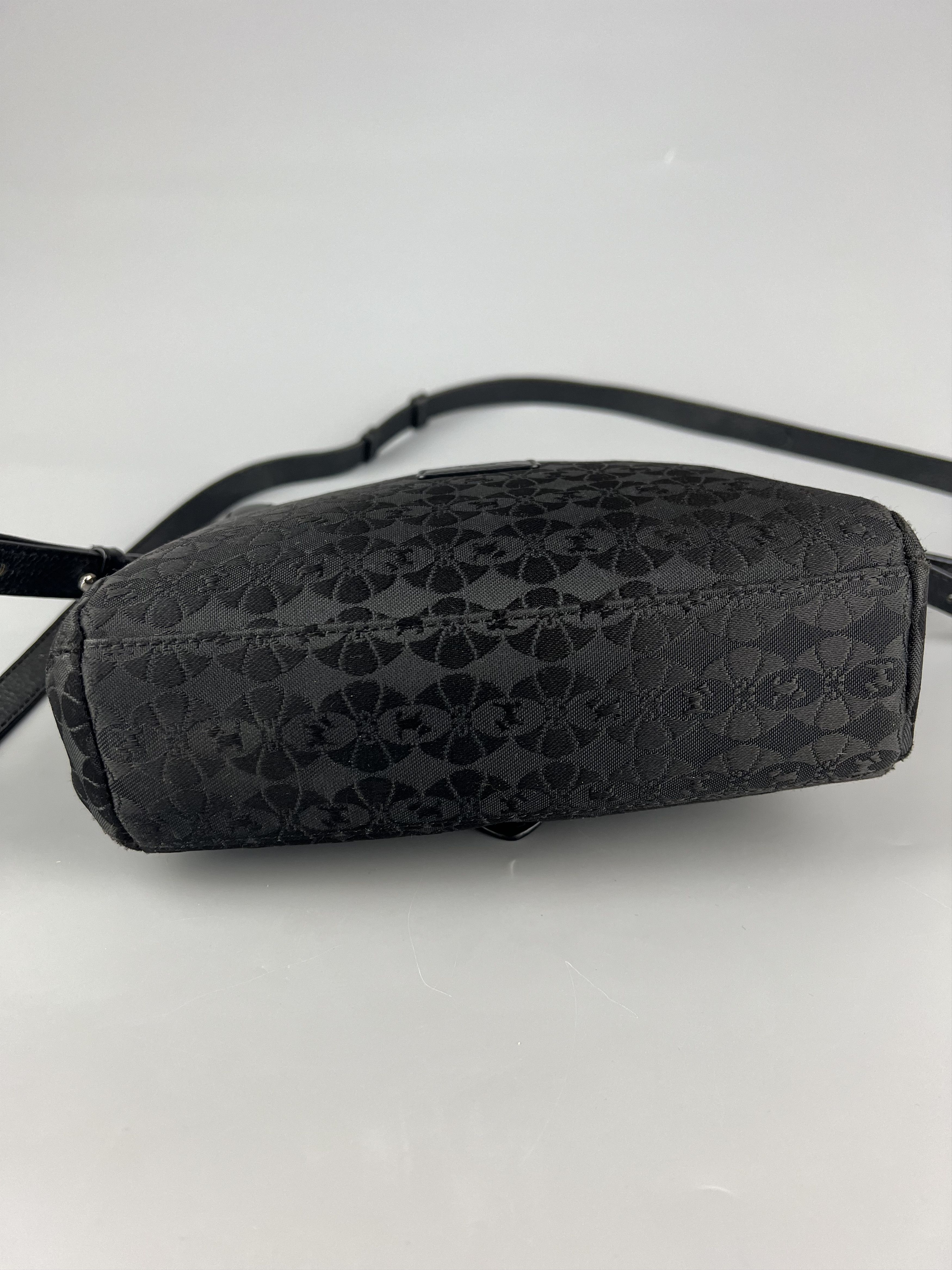 Other Radley London Black Monogram Canvas Leather Crossbody Bag Size ONE SIZE - 6 Thumbnail