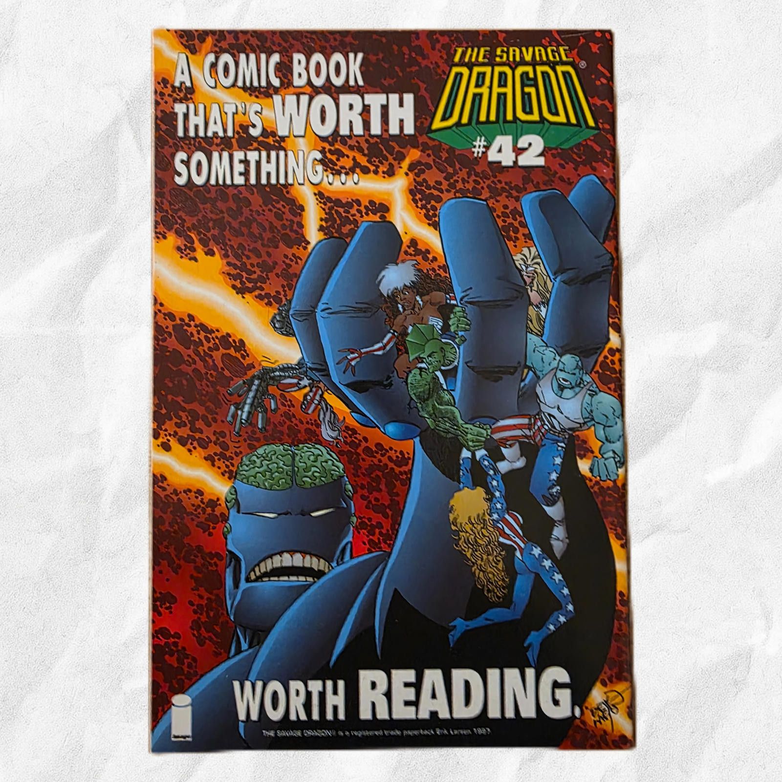Other Megahurtz #2 NM 1997 Image Sci‑Fi Monster Comic (C) Size ONE SIZE - 3 Thumbnail