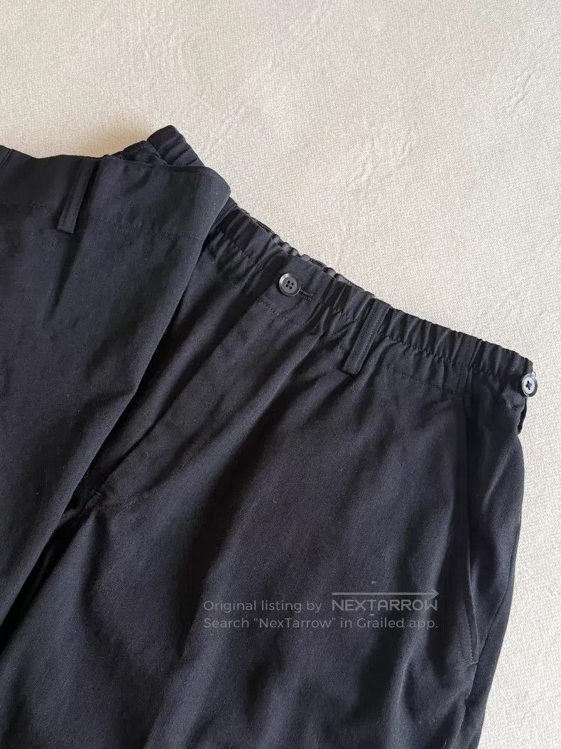 Yohji Yamamoto Yohji Yamamoto size 2 Wool wrap-around laminated wide-leg p Size US 28 / EU 44 - 5 Thumbnail
