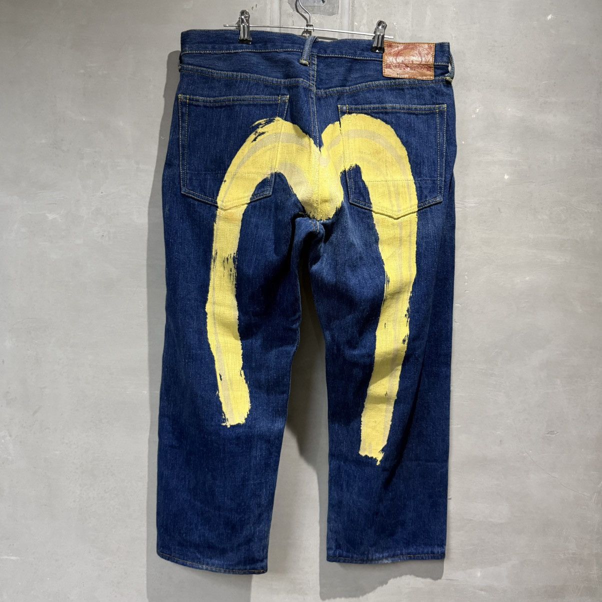 Evisu EVISU Lot 0001 Hand-Painted Seagull Denim Size US 36 / EU 52 - 23 Thumbnail