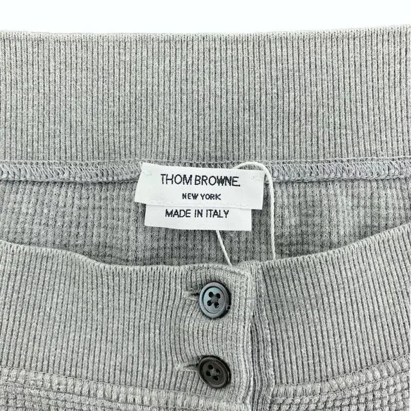 Thom Browne Thom Browne Gray Cotton Casual Pants . Size US 32 / EU 48 - 3 Thumbnail