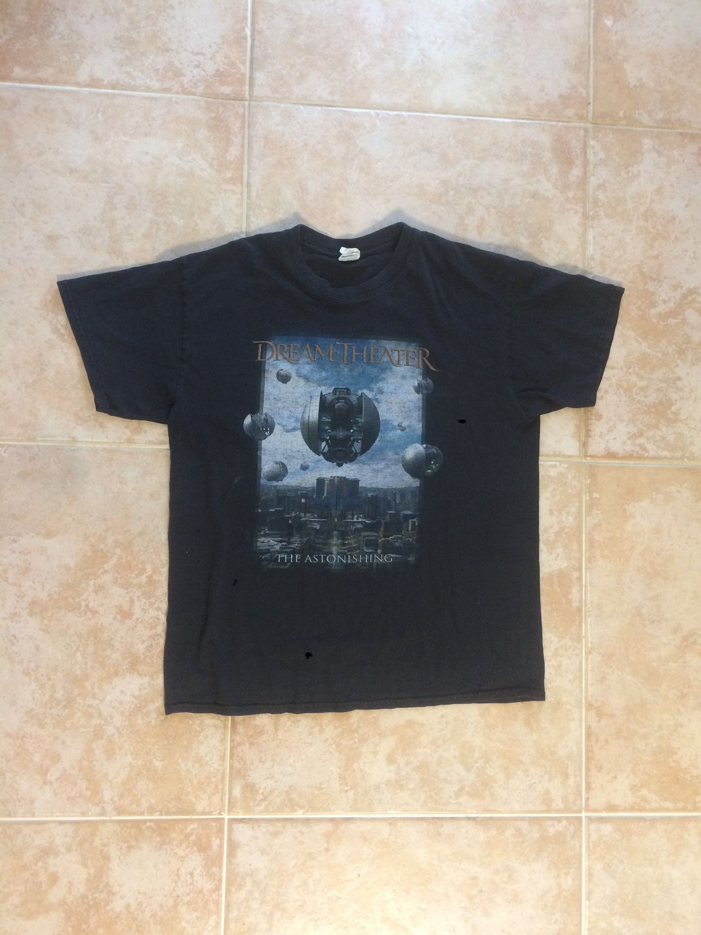 image of Gildan Vintage Men's T-Shirt Dream Theater - The Astonishing " " in Black (Size 2XL)