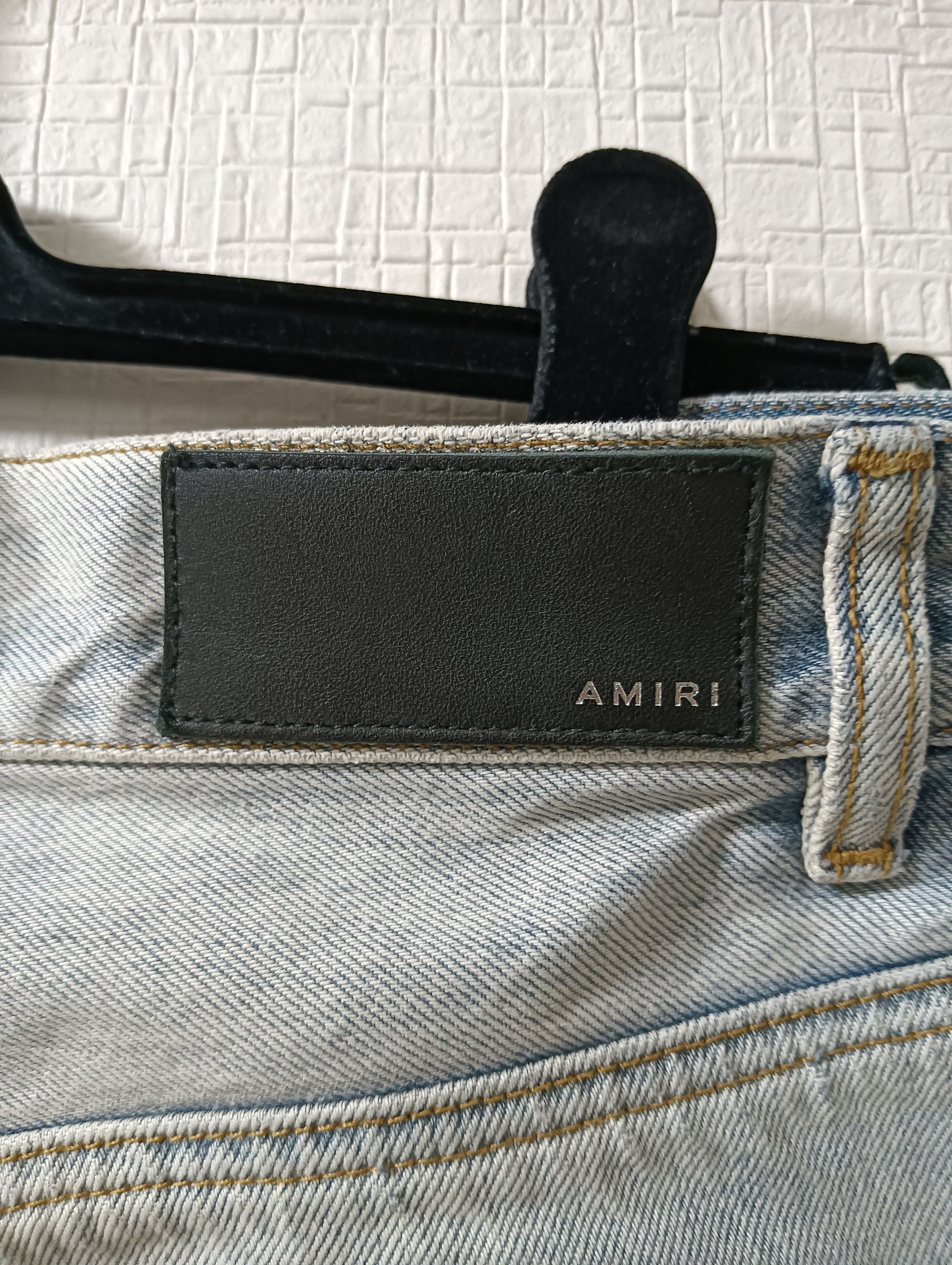 Amiri MA Bar Logo Jeans Size US 32 / EU 48 - 5 Thumbnail