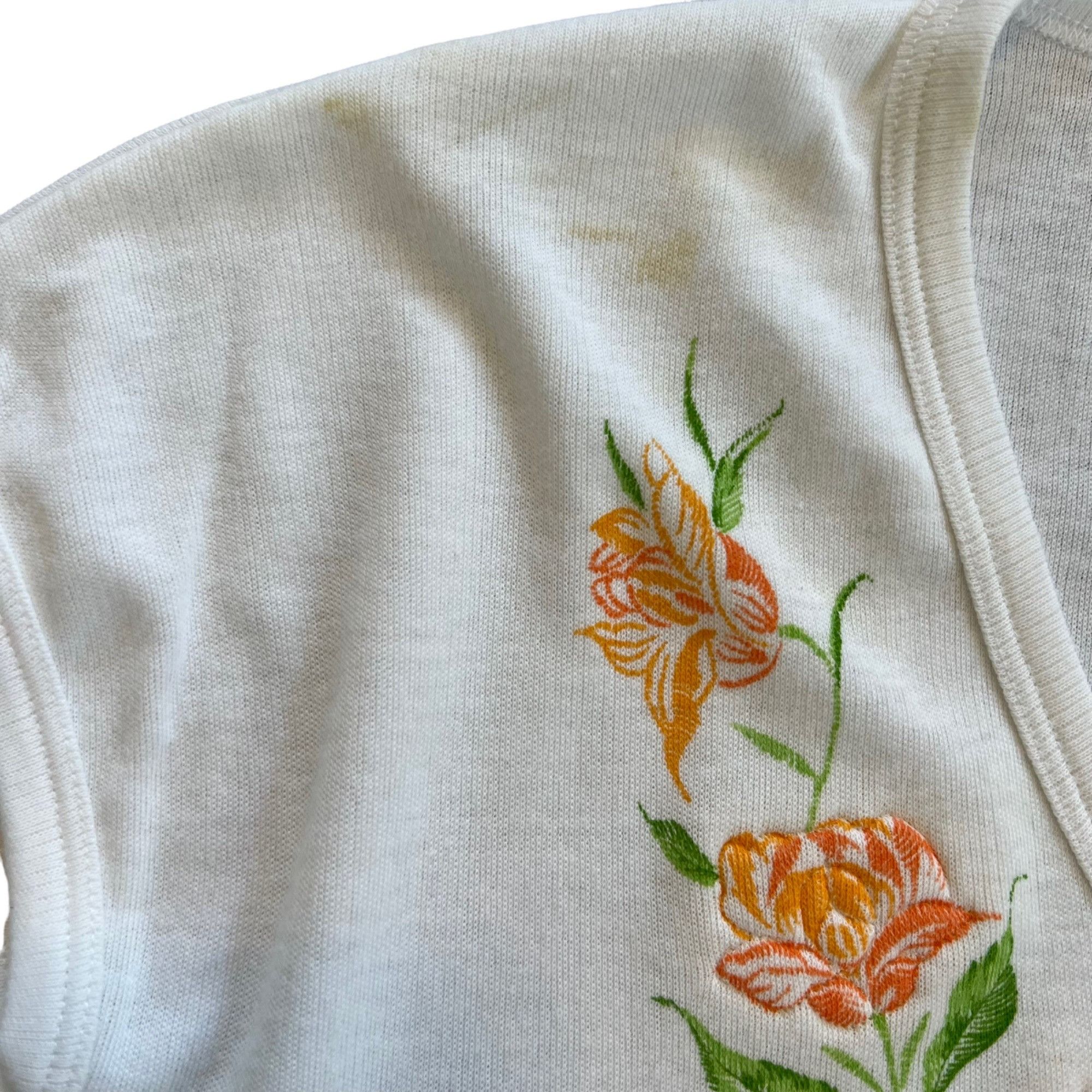 Vintage Vintage Beachcombers Floral Embroidered Super Soft Tee S Size S / US 4 / IT 40 - 3 Thumbnail