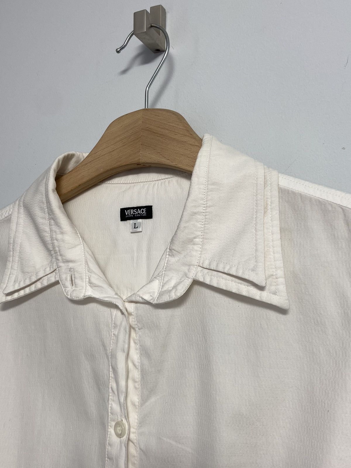 Versace Versace Button Up luxury Size L / US 10 / IT 46 - 6 Thumbnail