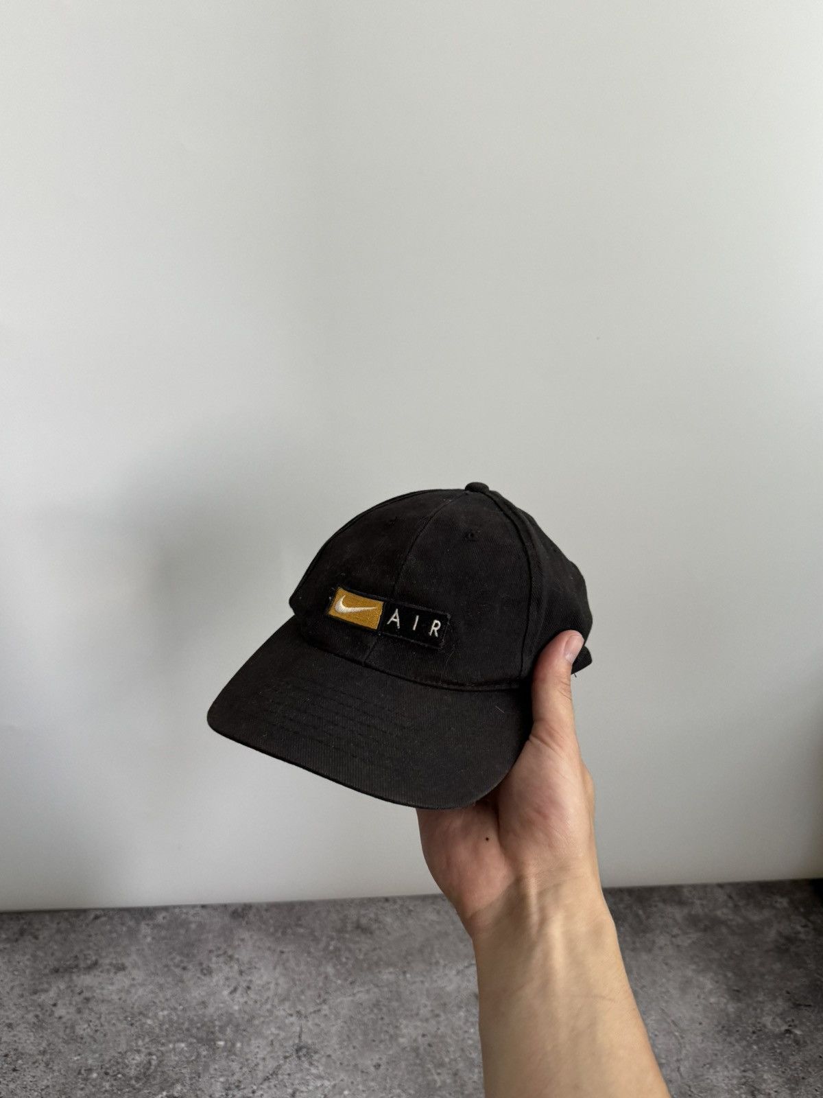 Nike × Vintage Vintage Nike Y2K faded cap hats Size ONE SIZE - 4 Thumbnail