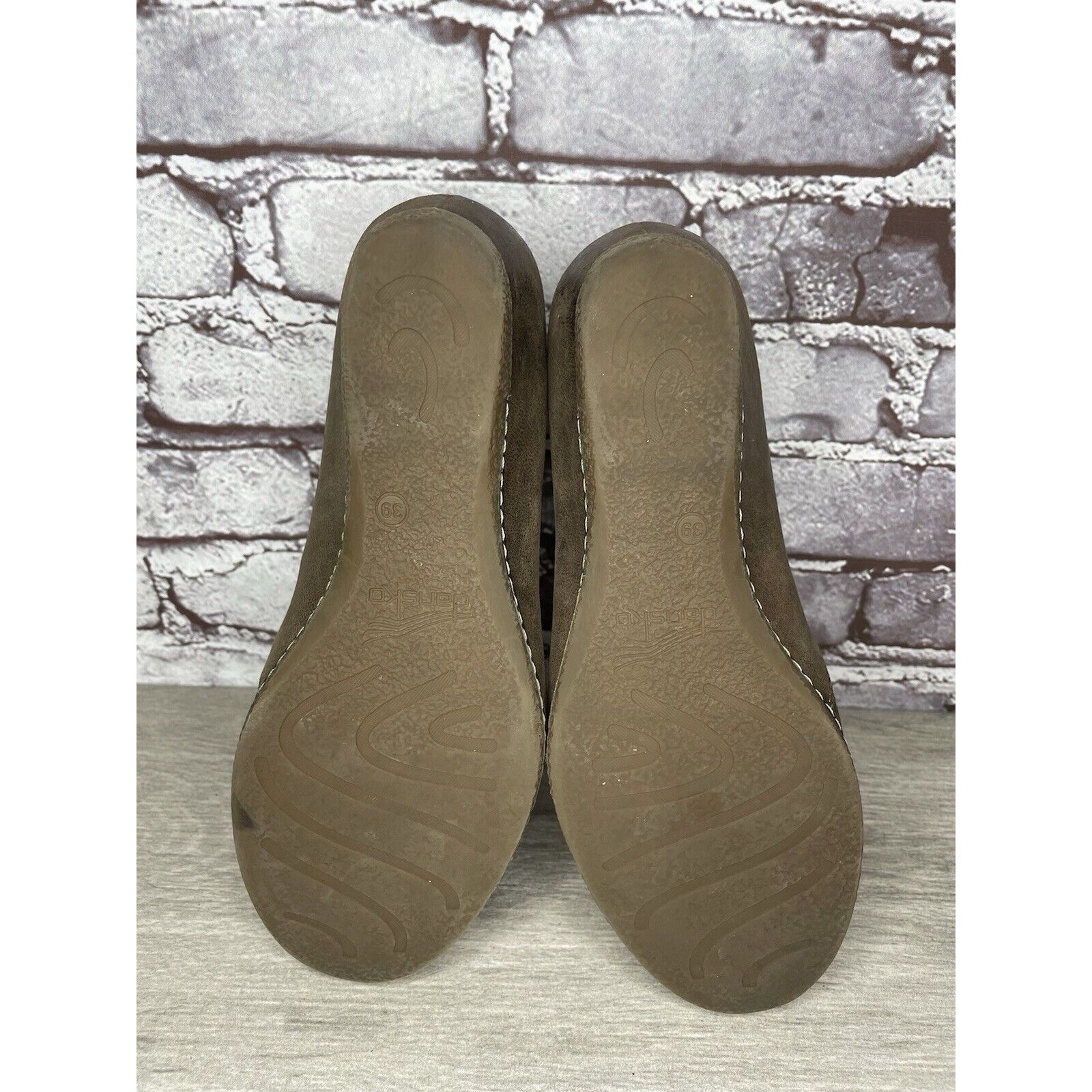 Other Dansko Brown Leather Comfort Casual Slip On Wedge Shoes Wome Size US 9 / IT 39 - 14 Thumbnail