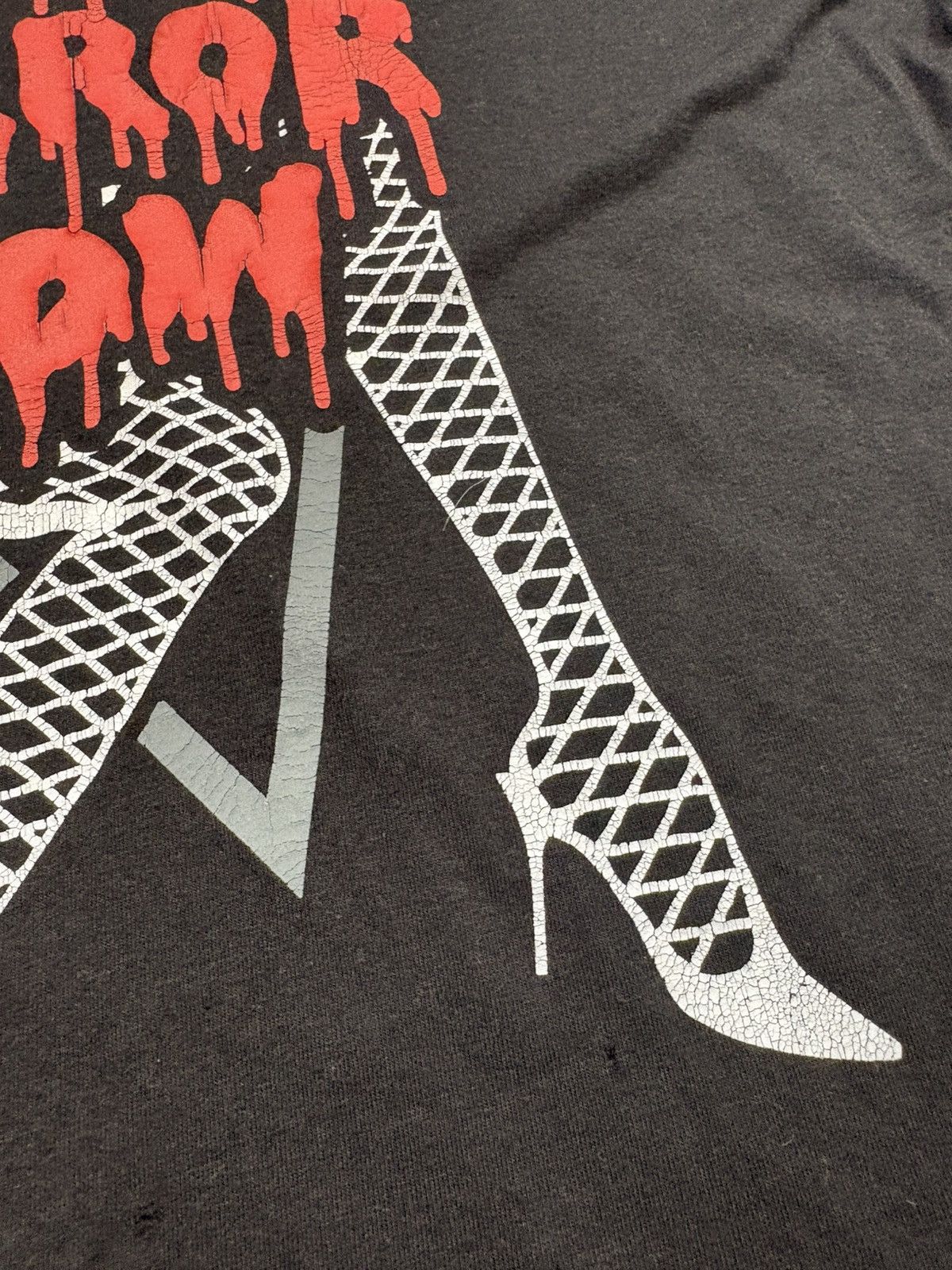 Band Tees Rocky Horror Show Graphic T Shirt Black Logo Movie Vintage Size US XL / EU 56 / 4 - 9 Thumbnail