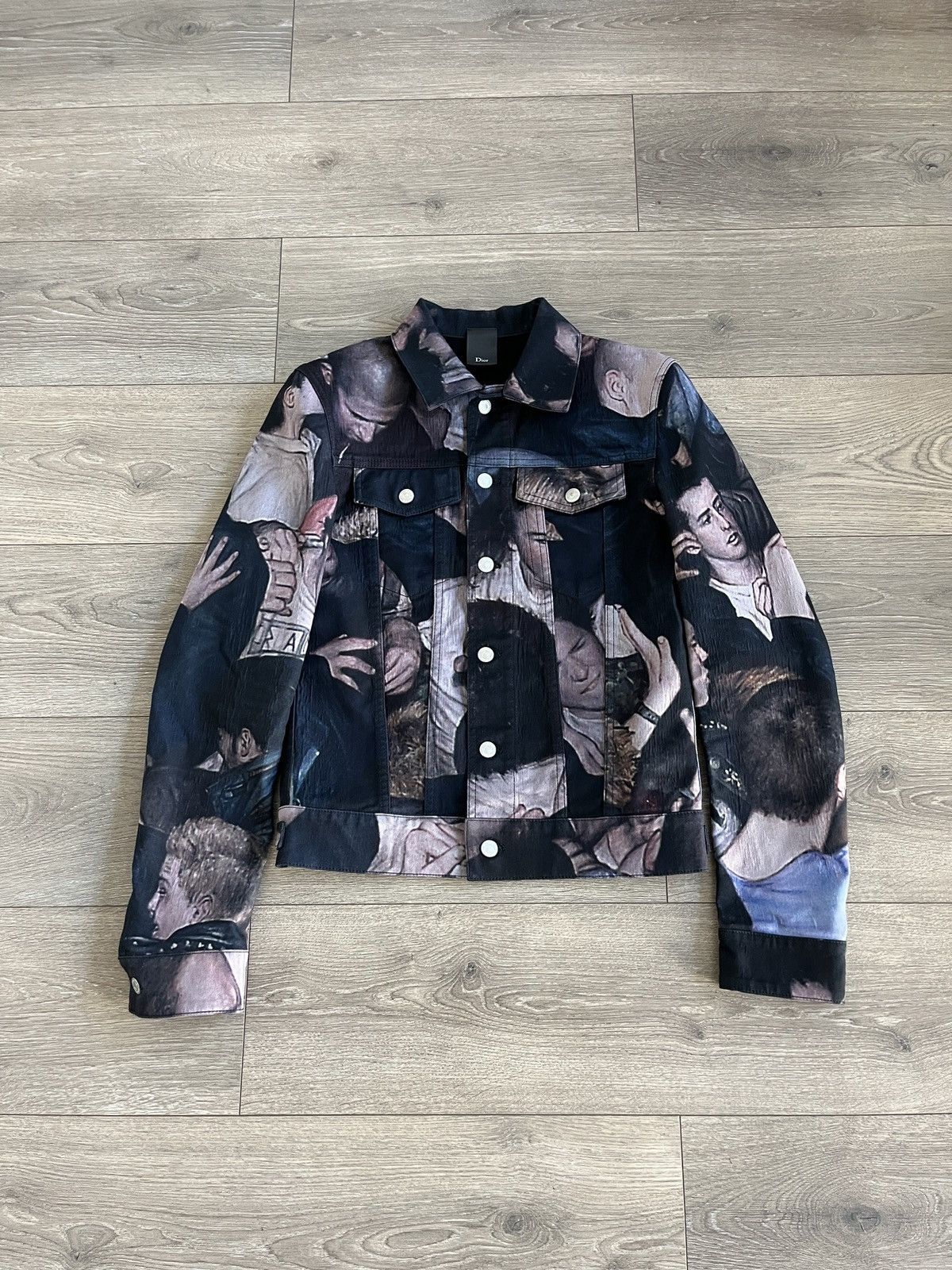 Dior Dior Homme AW/17 Mosh Pit denim jacket | Grailed