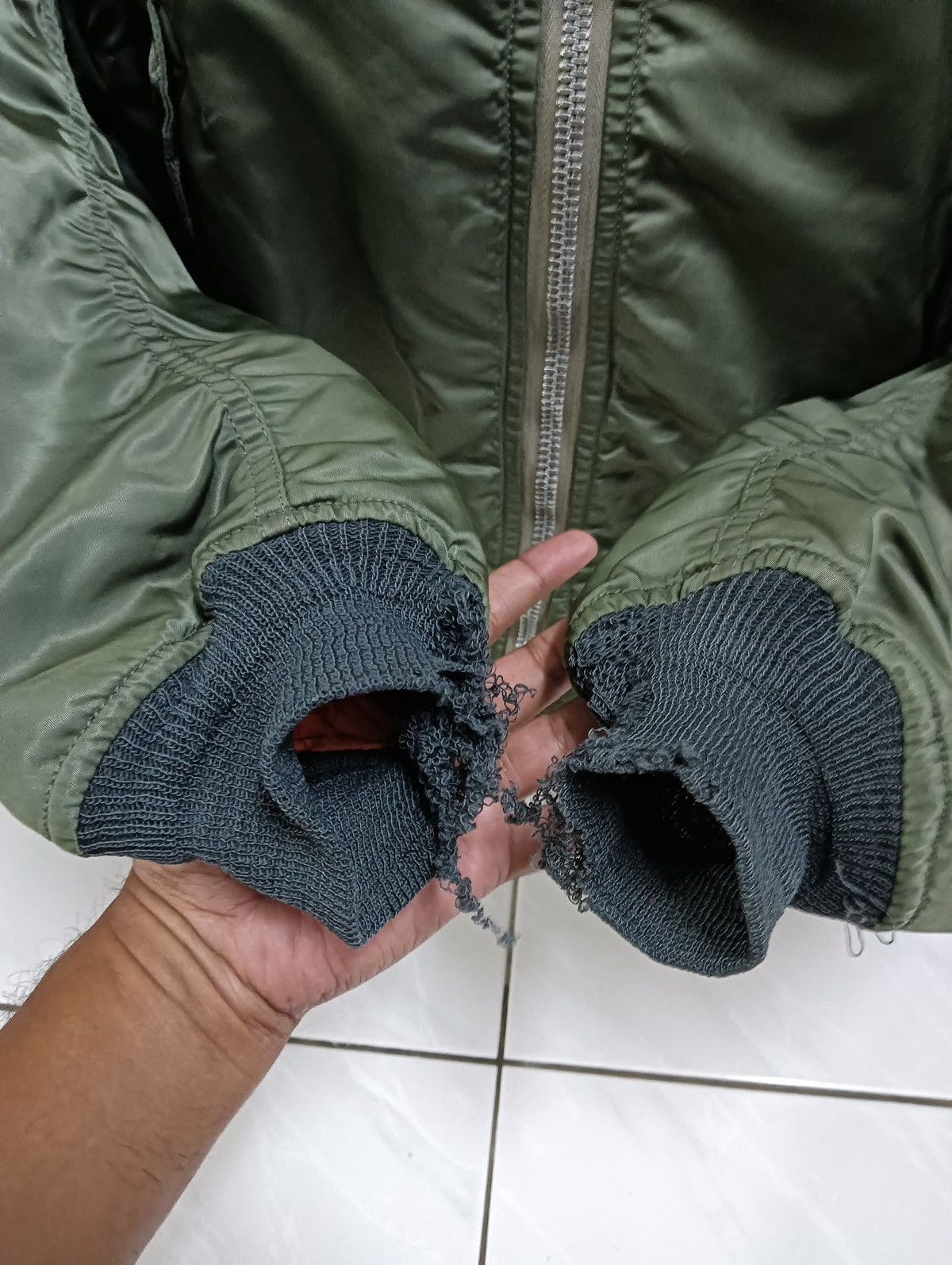 Vintage Vintage Concord Industries USAF MA-1 Flight Jacket Size US XL / EU 56 / 4 - 12 Thumbnail