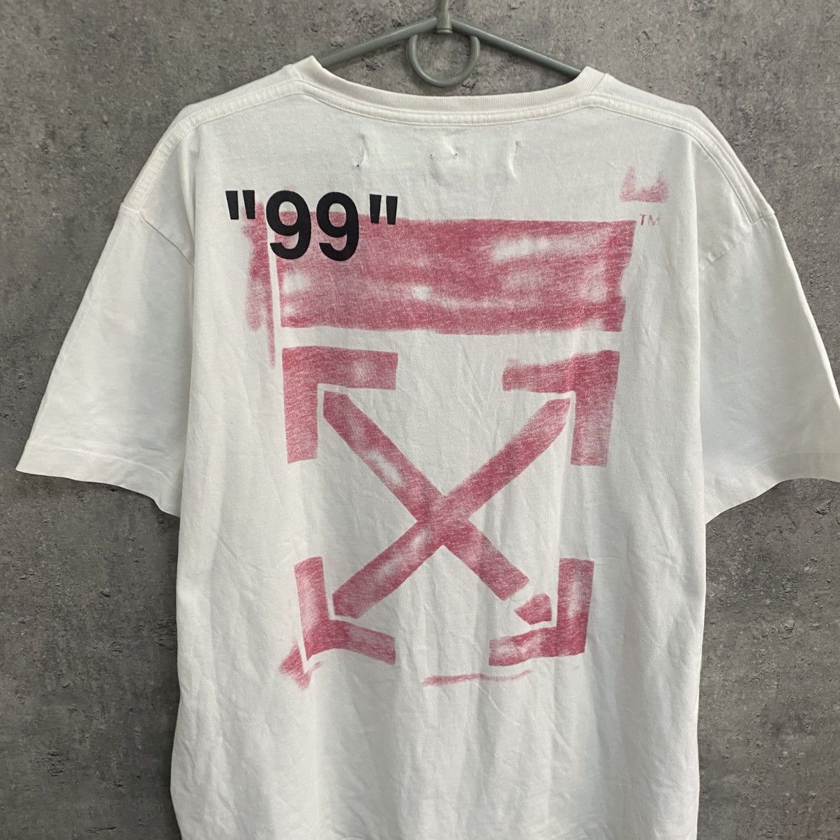 Off-White Off White Impressionism T-Shirt Big Logo Size US S / EU 44-46 / 1 - 3 Thumbnail