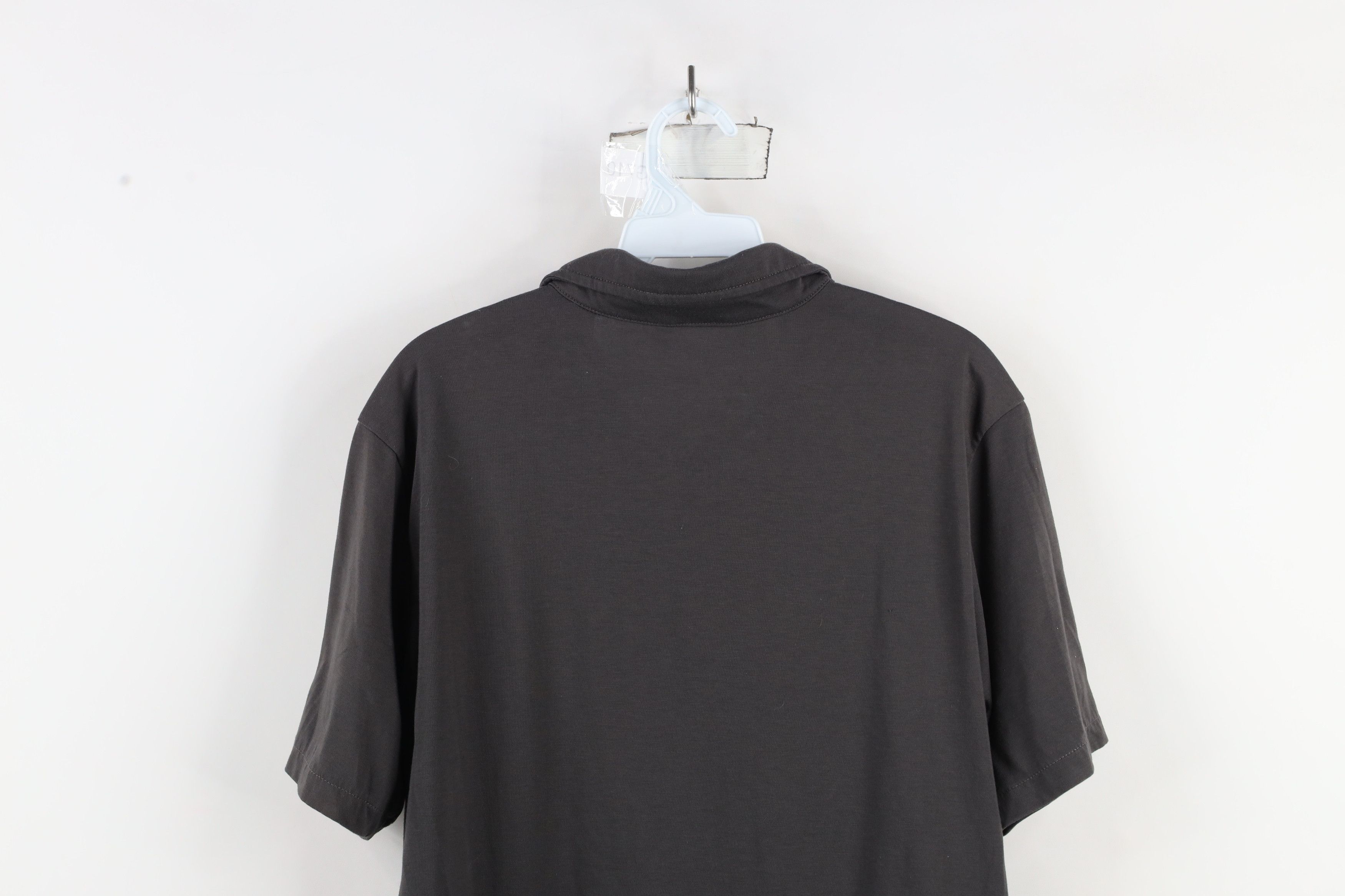 Prana × Vintage prAna Breathe Stretch Knit Neriah Collared Polo Shirt Gray Size US L / EU 52-54 / 3 - 12 Thumbnail