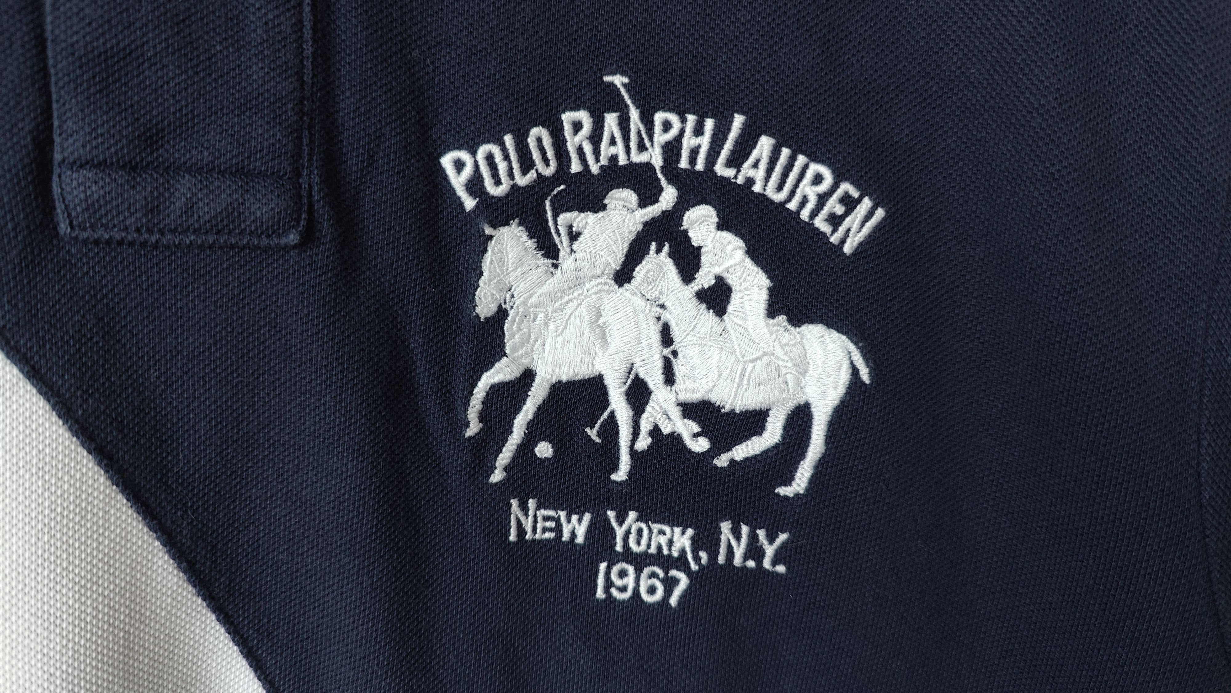 Polo Ralph Lauren Ralph Lauren Polo Big Team Pony Navy Polo Chief Keef look Size US L / EU 52-54 / 3 - 3 Thumbnail