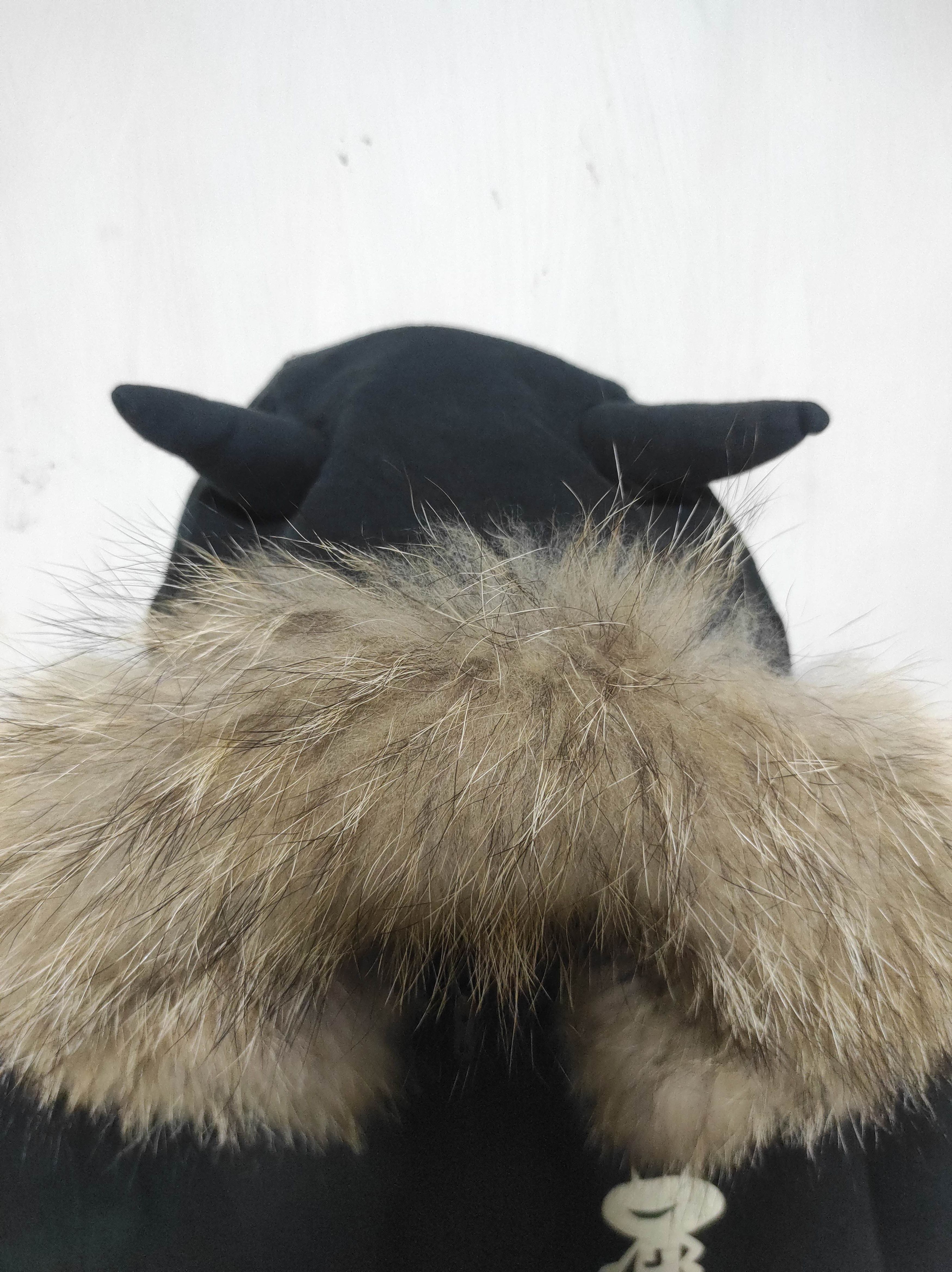 Vintage Vintage Laundry made in USA zip fur Horn Hoodie Size US S / EU 44-46 / 1 - 5 Thumbnail