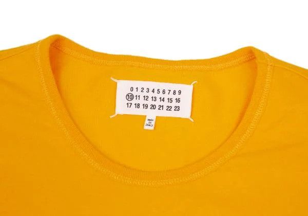 Maison Margiela Multi-Material Patch Pocket T-Shirt in Yellow Size 44 Size US S / EU 44-46 / 1 - 3 Thumbnail