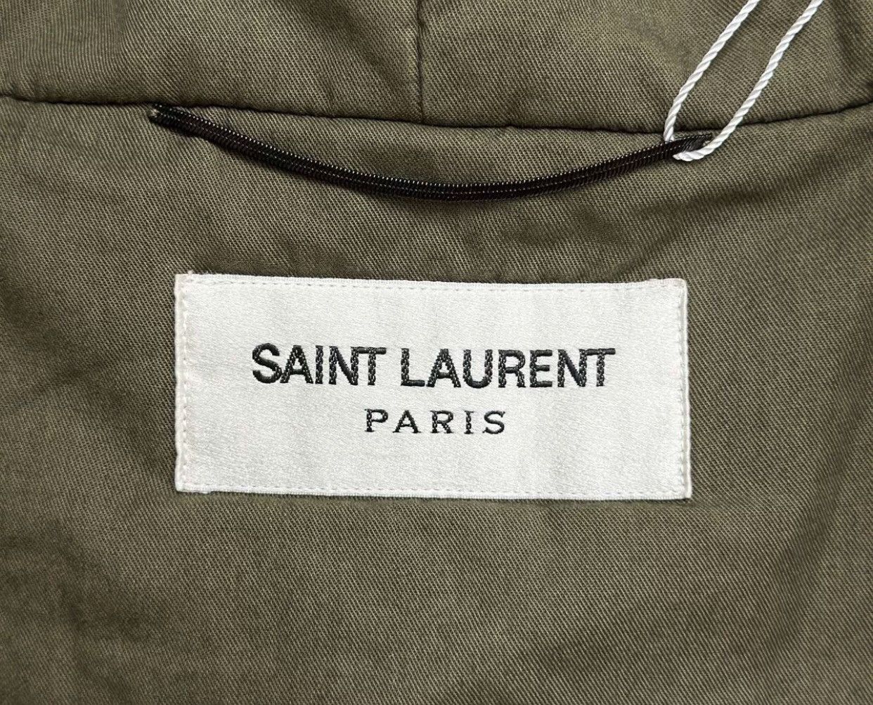 Saint Laurent Paris Saint Laurent Paris army green long trench coat Size US S / EU 44-46 / 1 - 3 Thumbnail