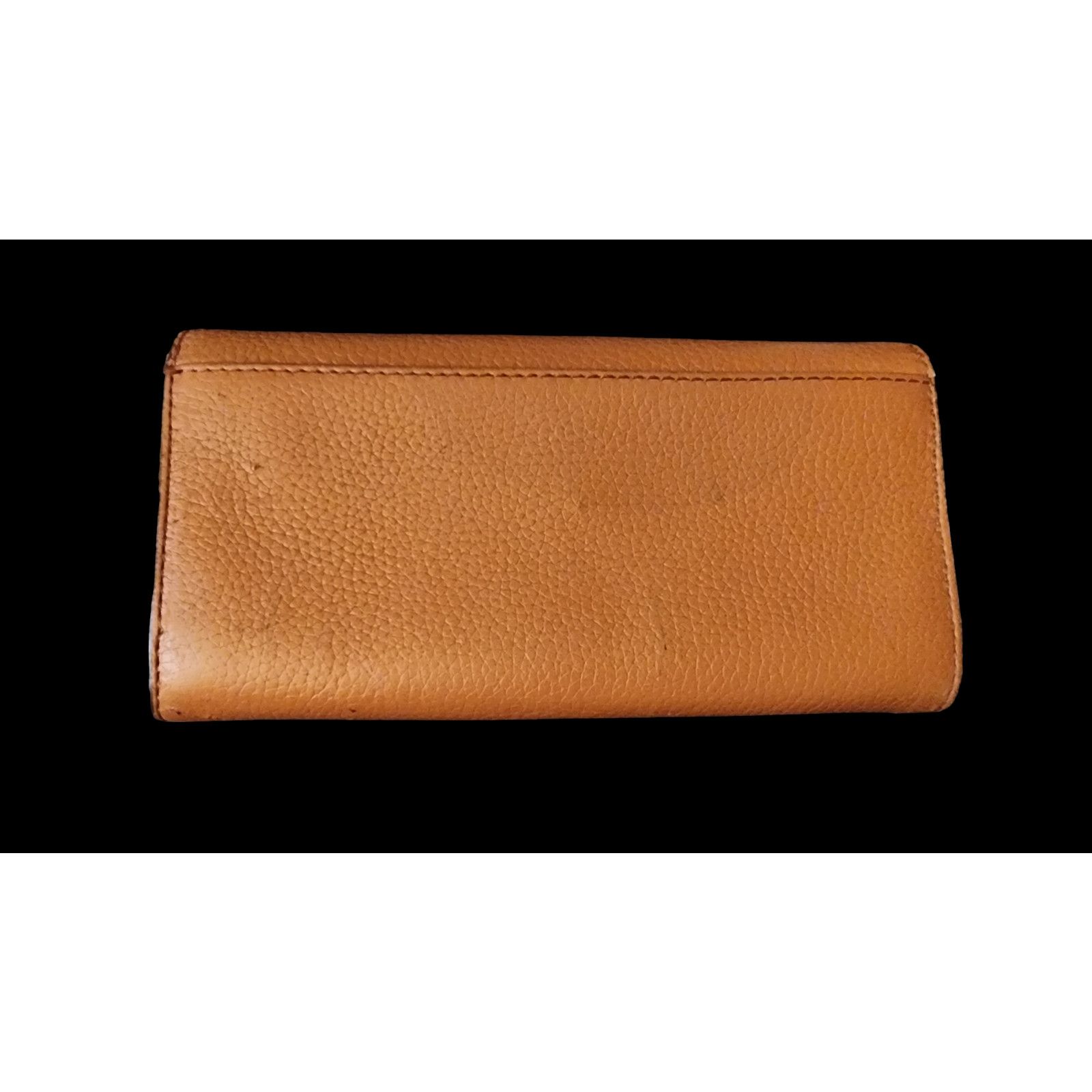 Michael Kors Michael Kors Fulton Flap Leather Wallet Brown Size ONE SIZE - 2 Thumbnail