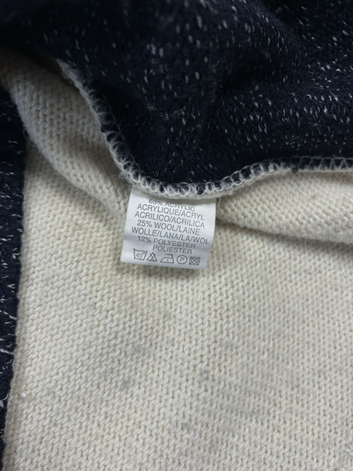 O'Neill × Vintage O'neill vintage sweater beige navy red Size US XXL / EU 58 / 5 - 5 Thumbnail
